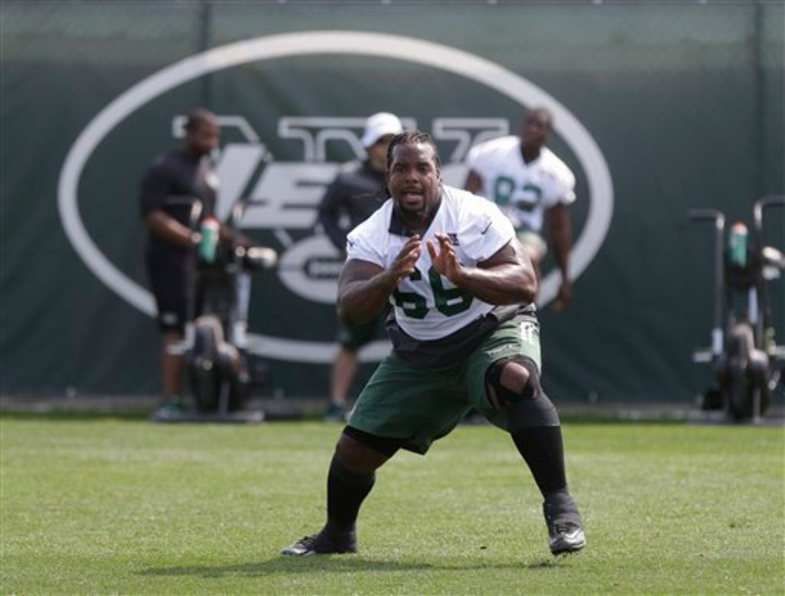 Willie Colon (66, above) has been brought back on another one-year deal with minimal guaranteed money.
