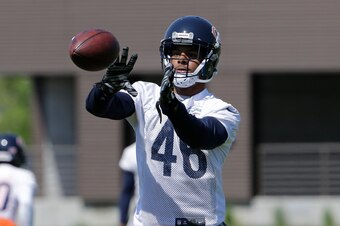 Strong safety Anthony Jefferson is an ideal candidate for Chicago's practice squad in 2015.