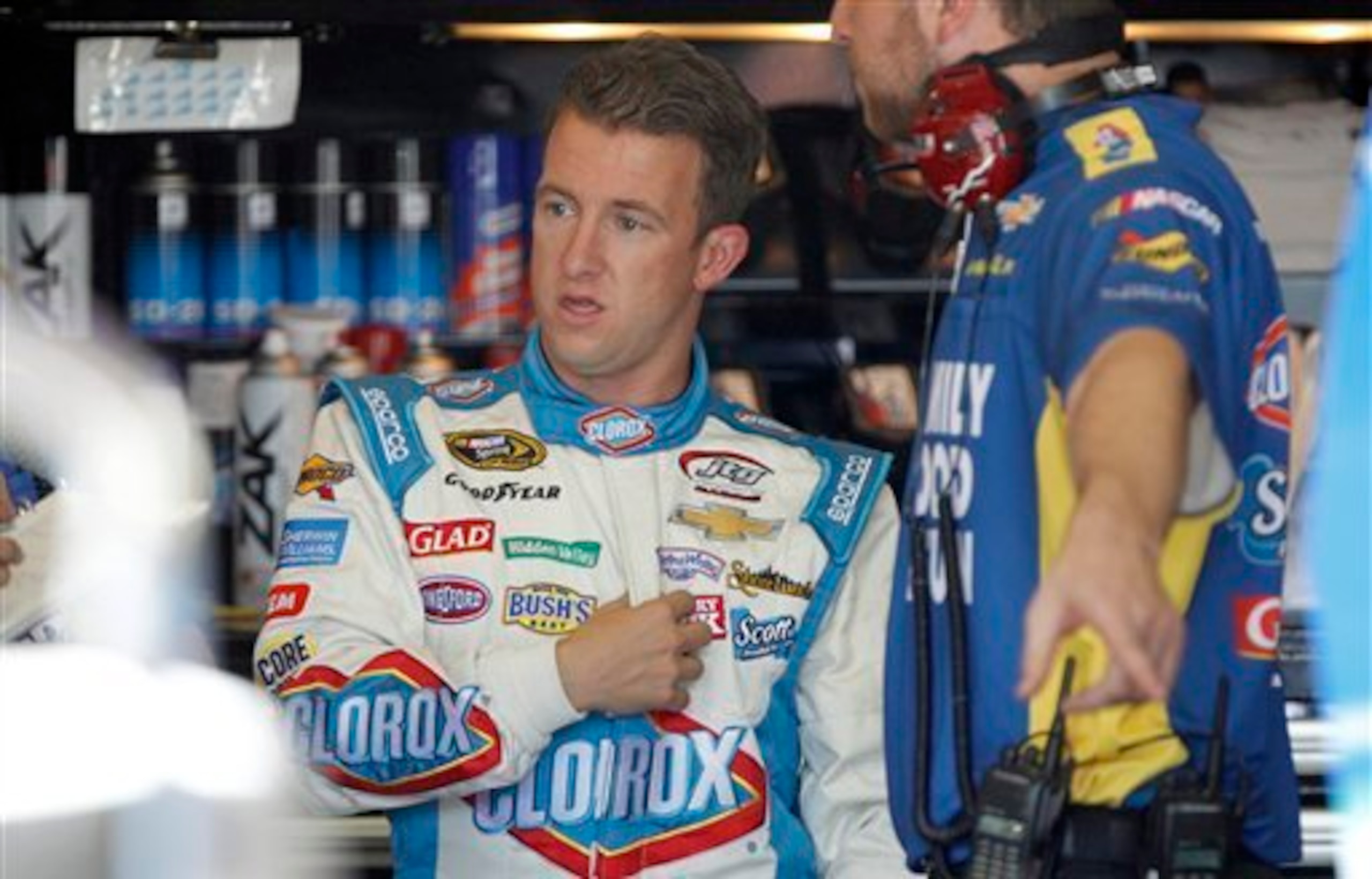 AJ Allmendinger sat on the pole at Sonoma, but his car ended up failing him.