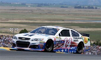 Tony Stewart's sweet all-American ride and seemingly strong Sonoma car ended up with another bitter finish.