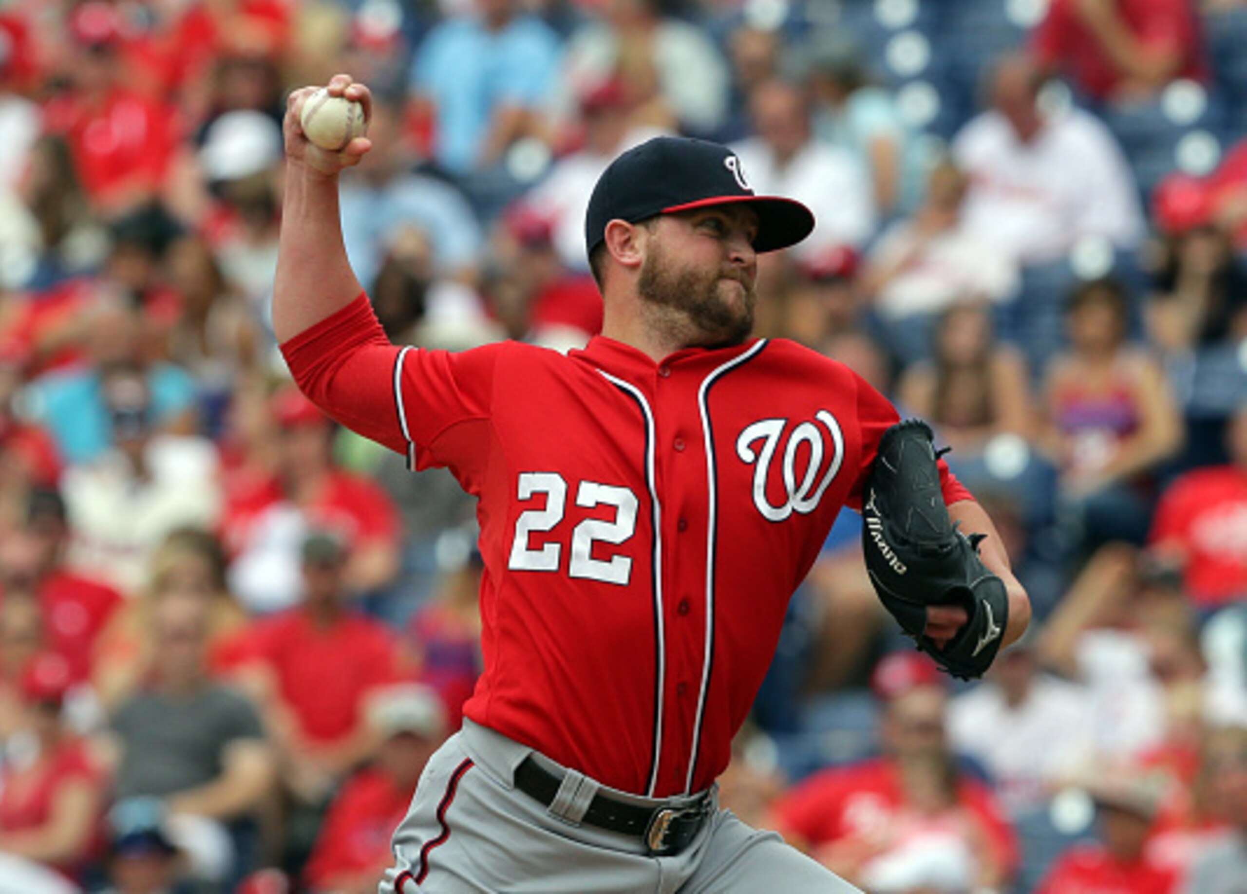 Drew Storen has collected the second-most saves in the NL.
