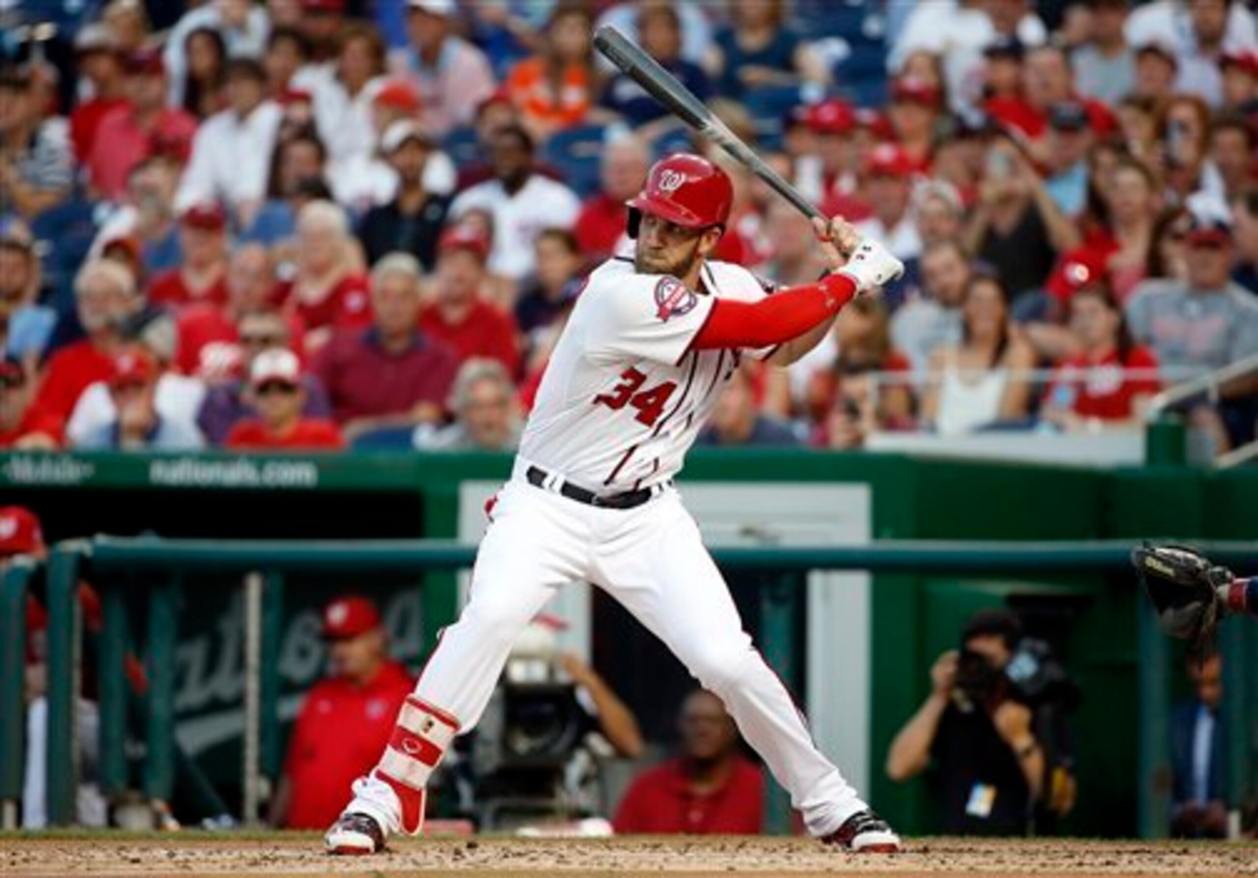 Bryce Harper's more than 11 million votes make him a virtual lock to start for the NL.