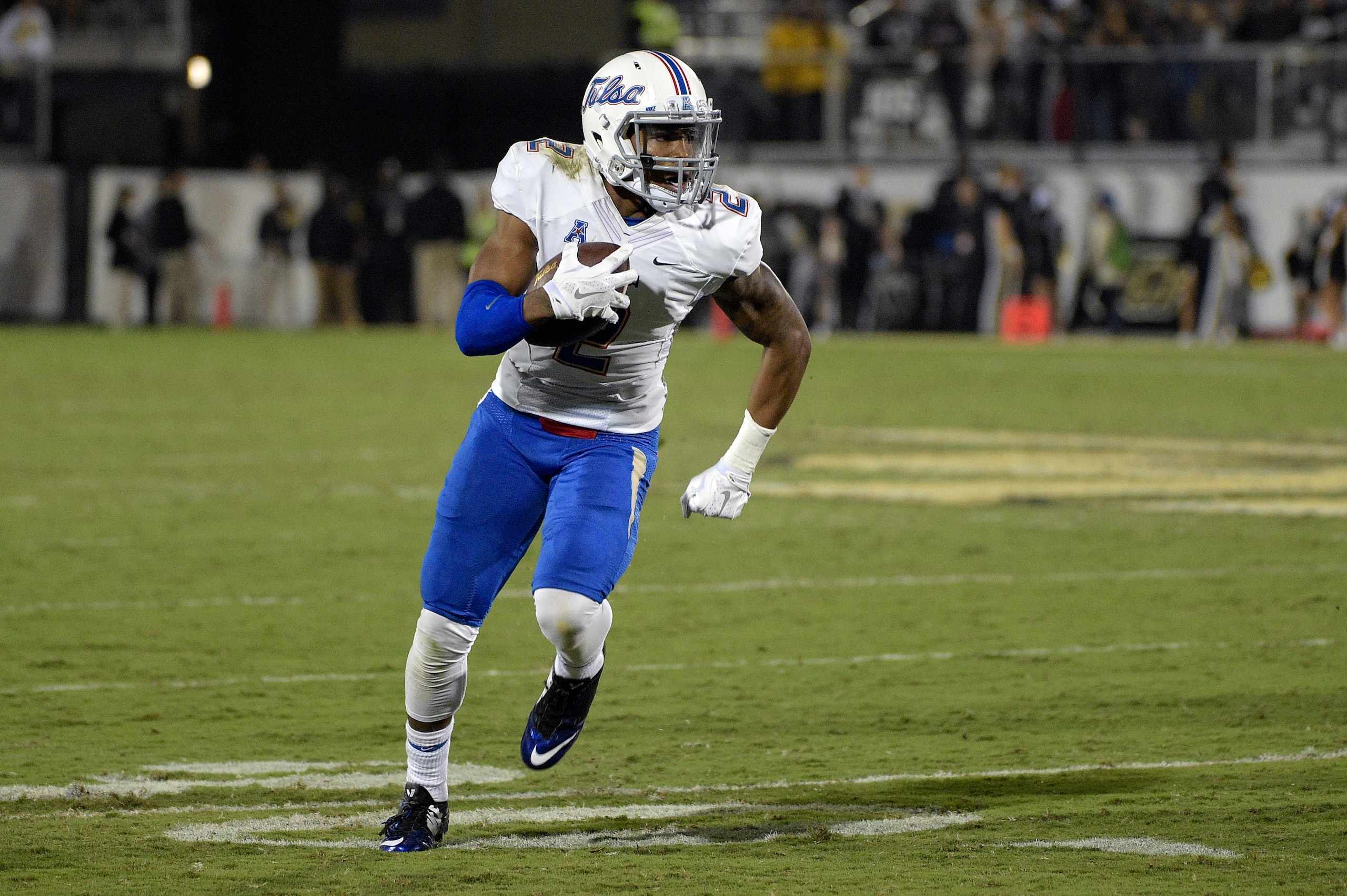Keevan Lucas is a solid option for new Tulsa coach Philip Montgomery, but the going won't be easy for Tulsa this fall.