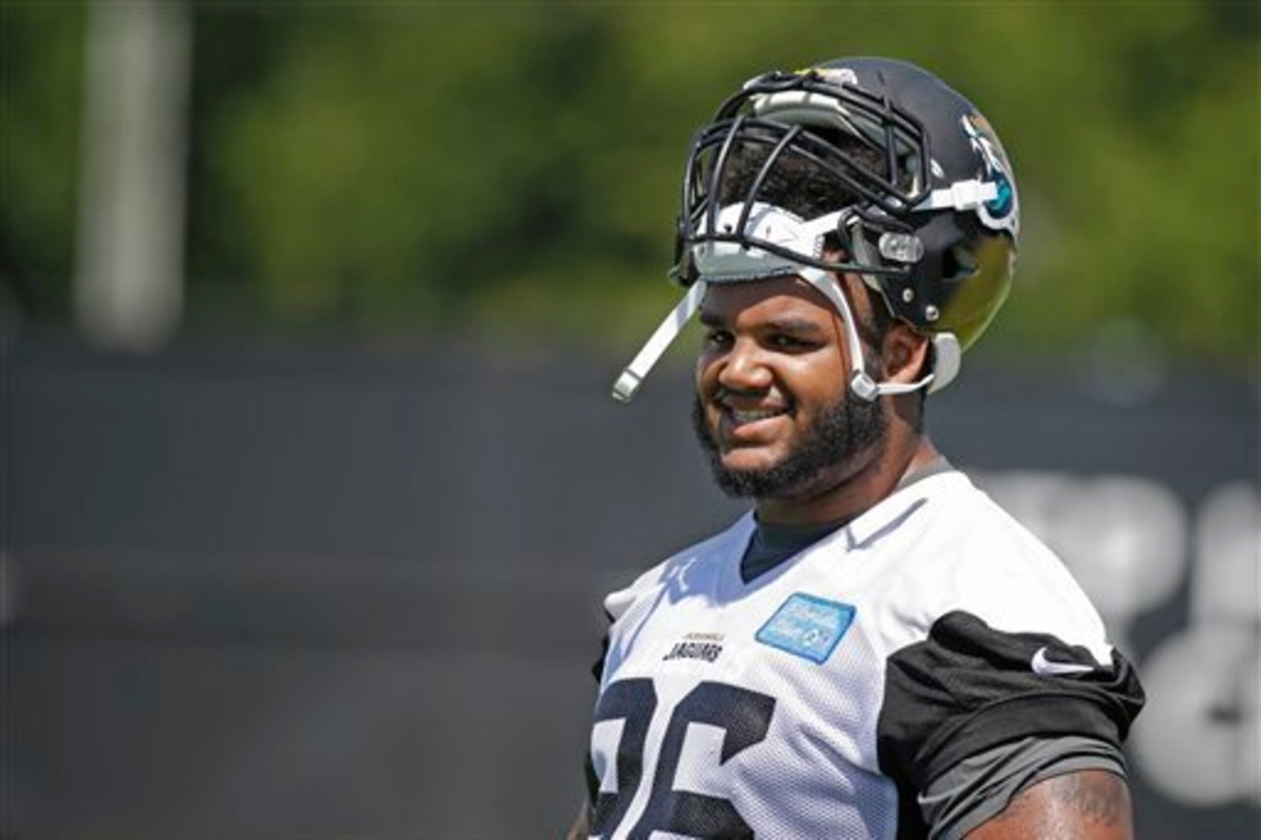 Jacksonville Jaguars sixth-round pick Michael Bennett is already making a big impression on his new team. Jacksonville Jaguars sixth-round pick Michael Bennett is already making a big impression on his new team.