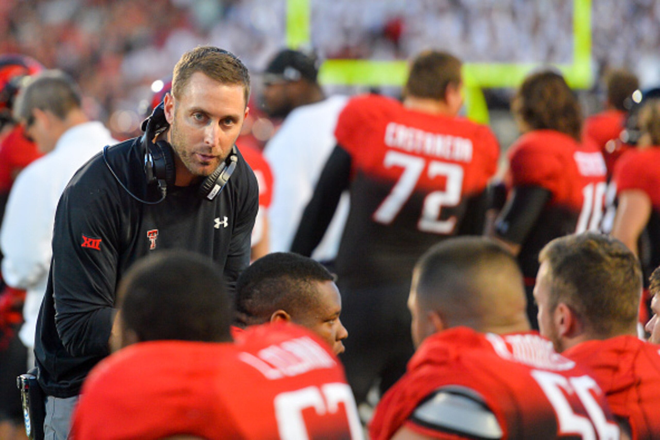 Texas Tech HC Kliff Kingsbury Texas Tech HC Kliff Kingsbury