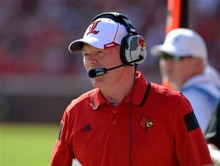 Louisville HC Bobby Petrino