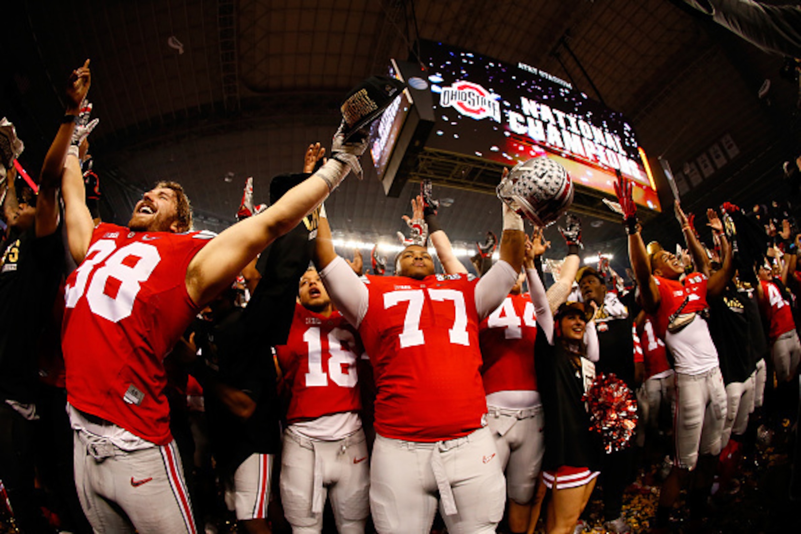 Ohio State is the Vegas favorite to win the 2015-16 national title. But what will its regular-season record be? Ohio State is the Vegas favorite to win the 2015-16 national title. But what will its regular-season record be?