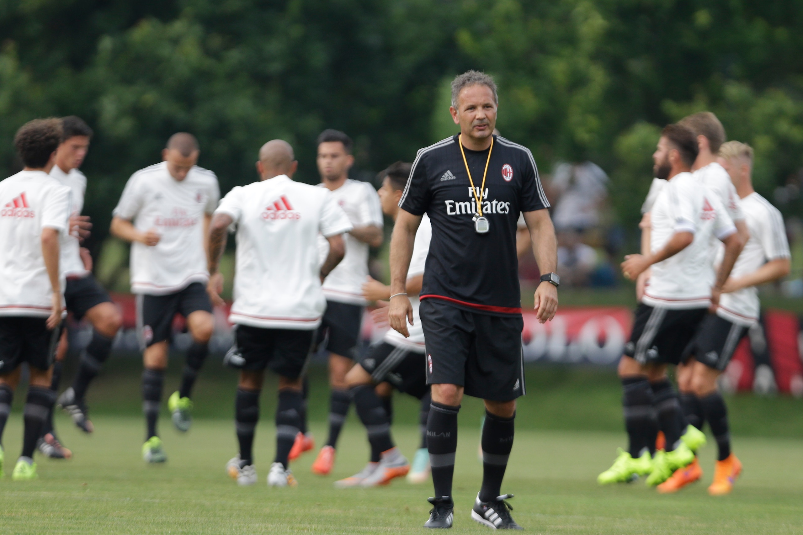 Sinisa Mihajlovic has begun his first preseason as Milan's coach.