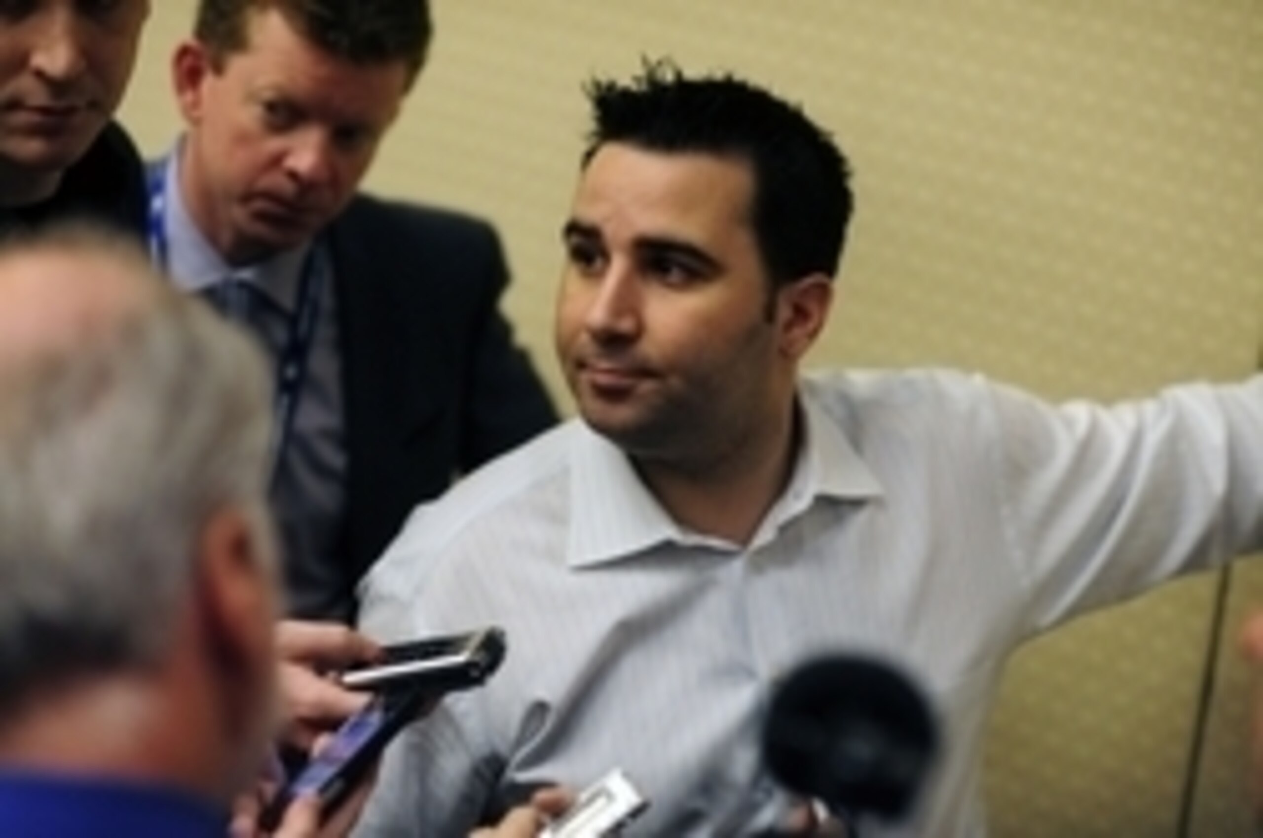Alex Anthopoulos may have to shop where he'd rather not. Alex Anthopoulos may have to shop where he'd rather not.
