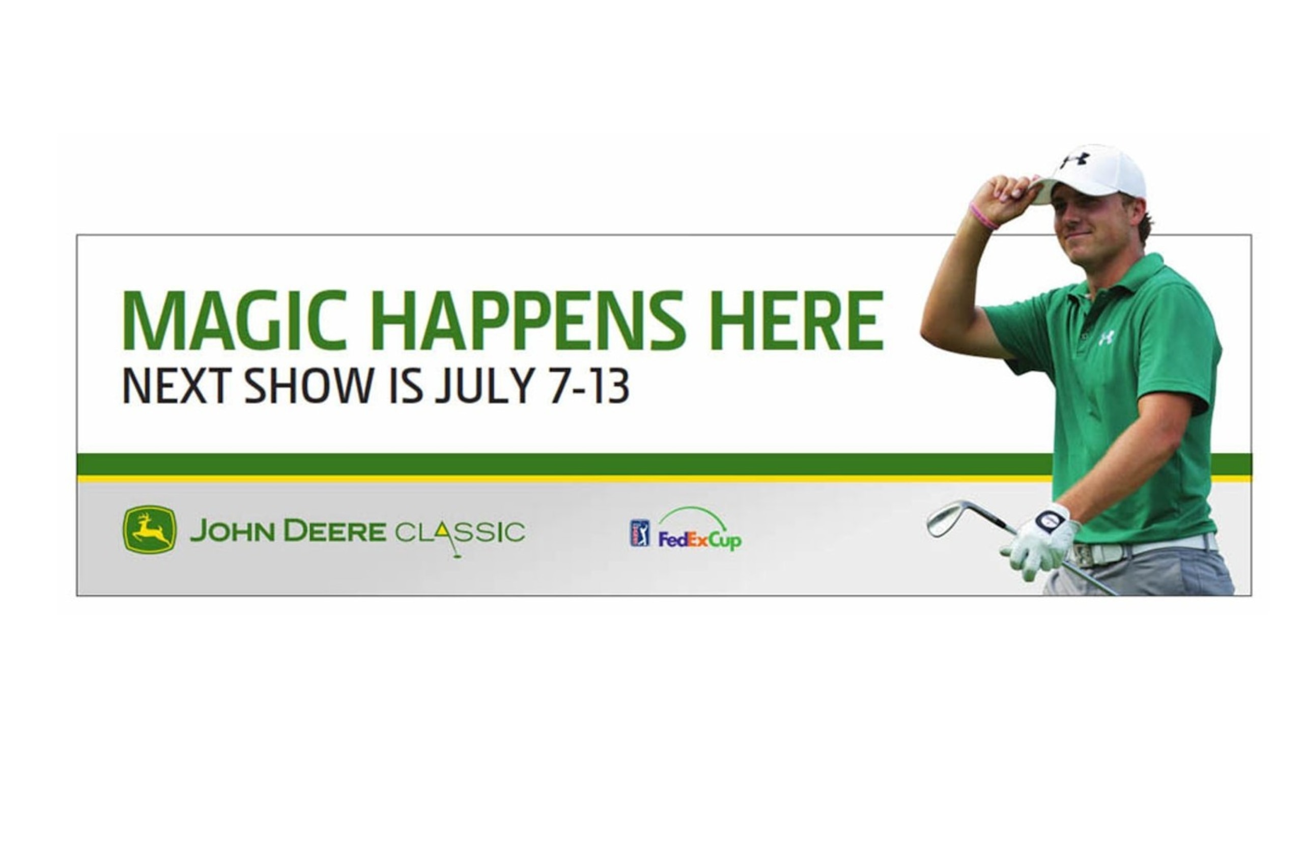The First: John Deere Classic Billboard