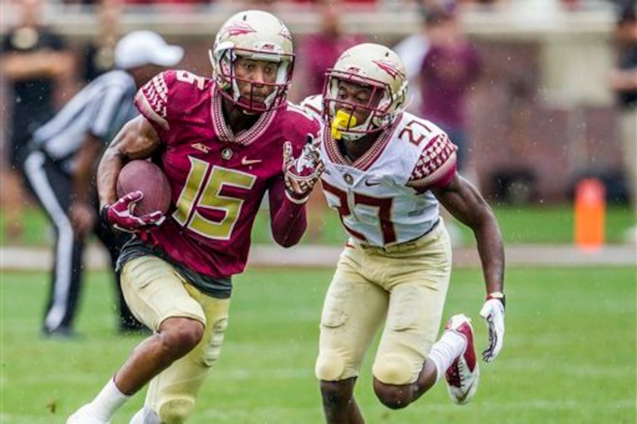 Travis Rudolph is ready for a breakthrough season in Florida State's offense. Travis Rudolph is ready for a breakthrough season in Florida State's offense.