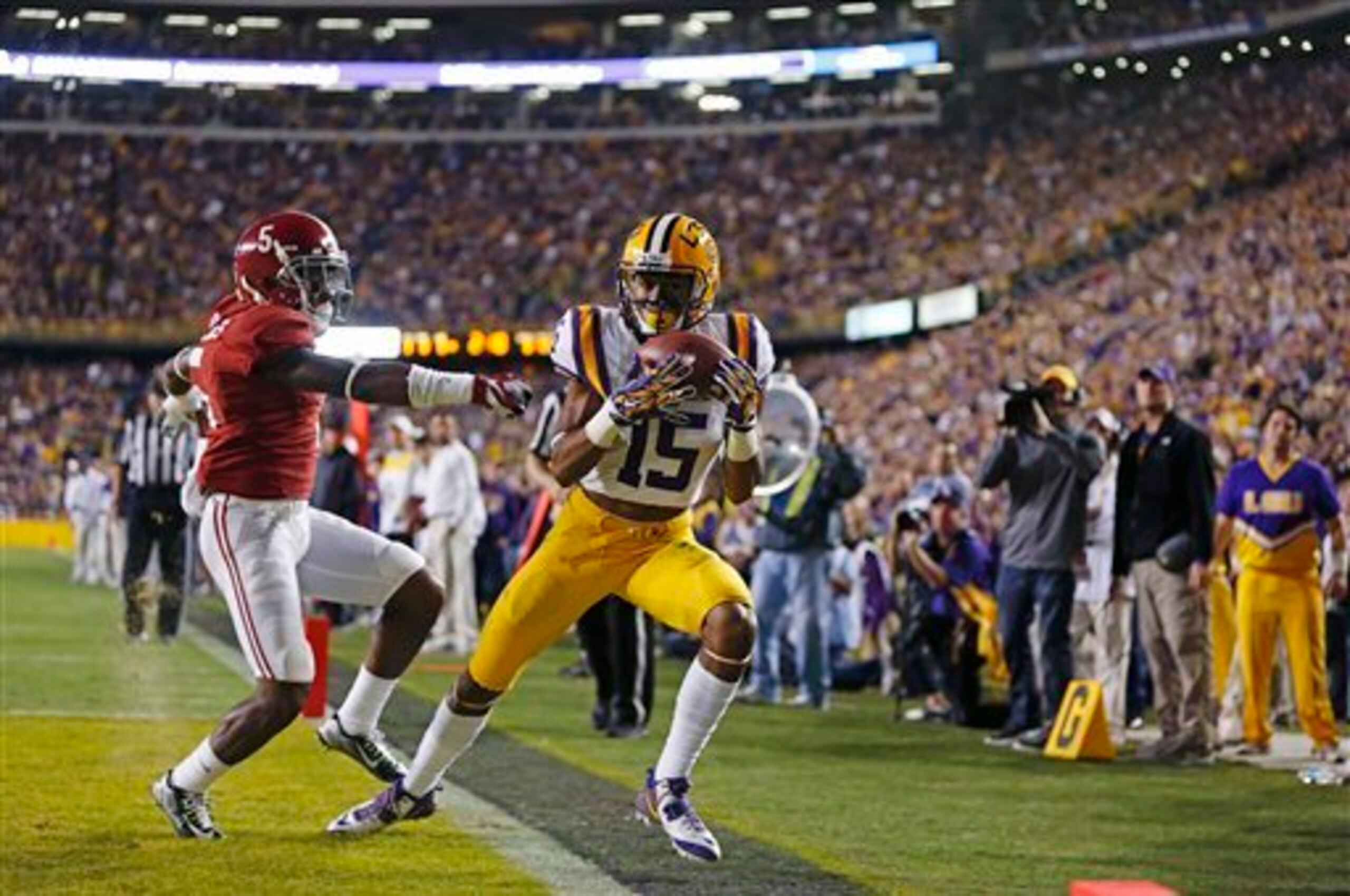 LSU receiver Malachi Dupre made the most of limited opportunities last fall. LSU receiver Malachi Dupre made the most of limited opportunities last fall.
