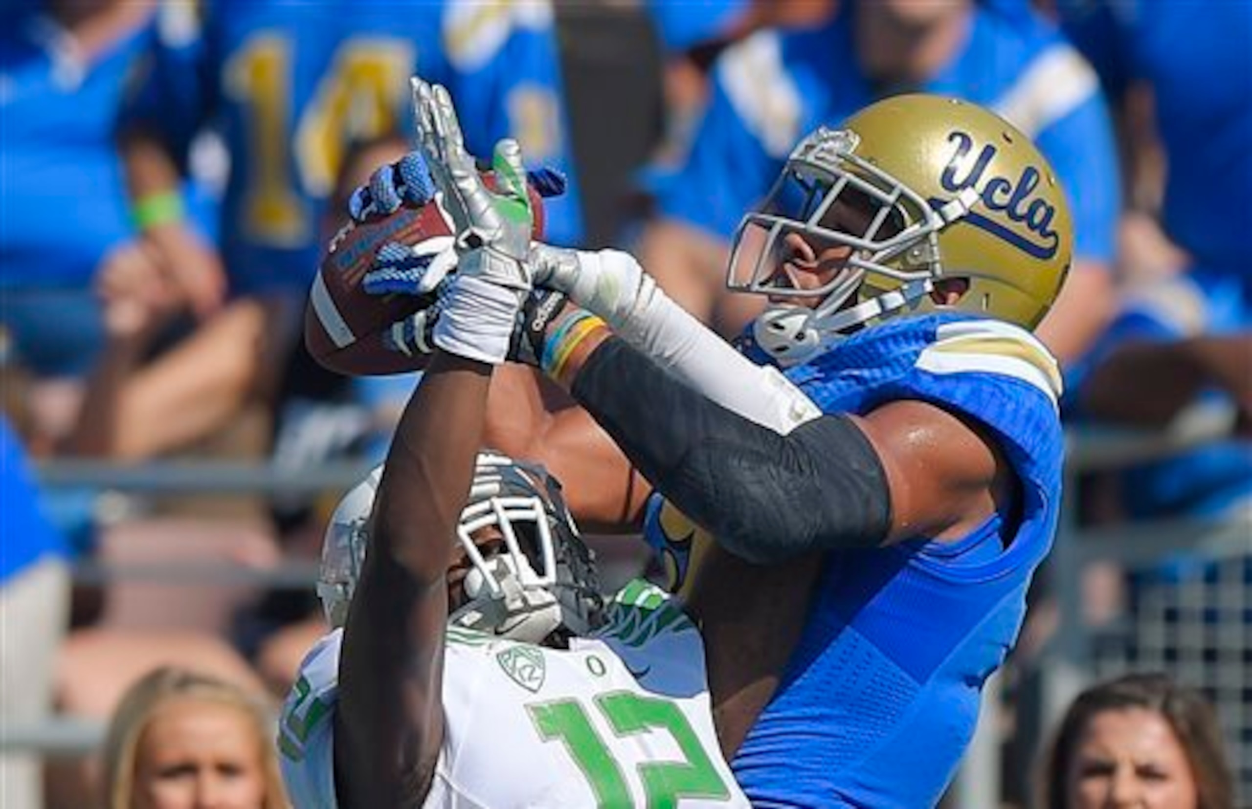 Jordan Payton is a key weapon for UCLA's offense. Jordan Payton is a key weapon for UCLA's offense.