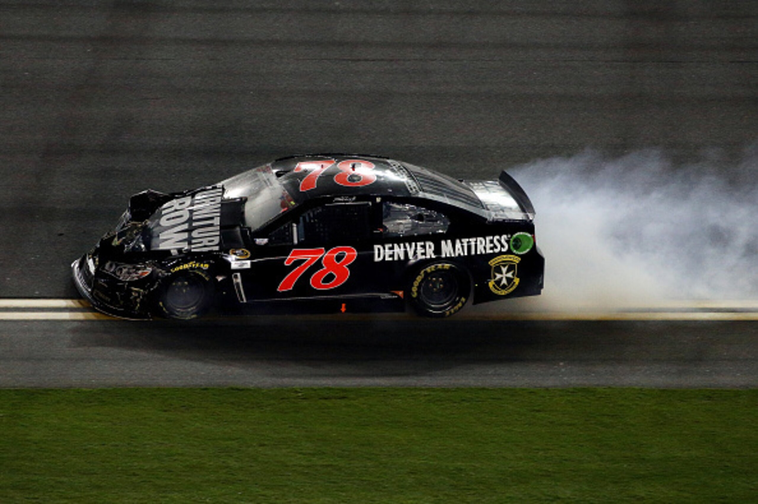 For the first time this year, Martin Truex Jr.'s season seems to be leaking a little oil.