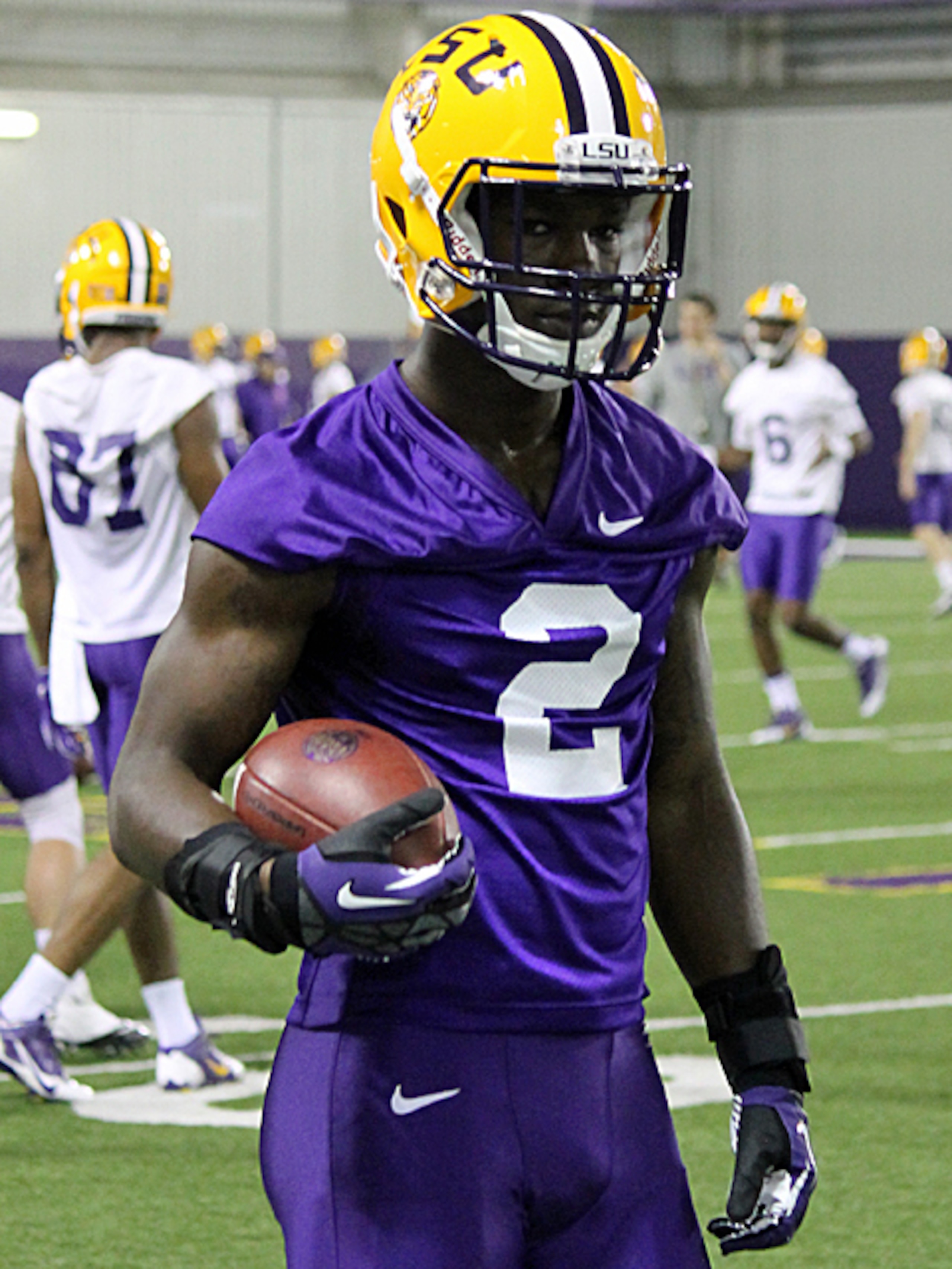 Toliver got a leg up on the competition by enrolling early for spring practice.