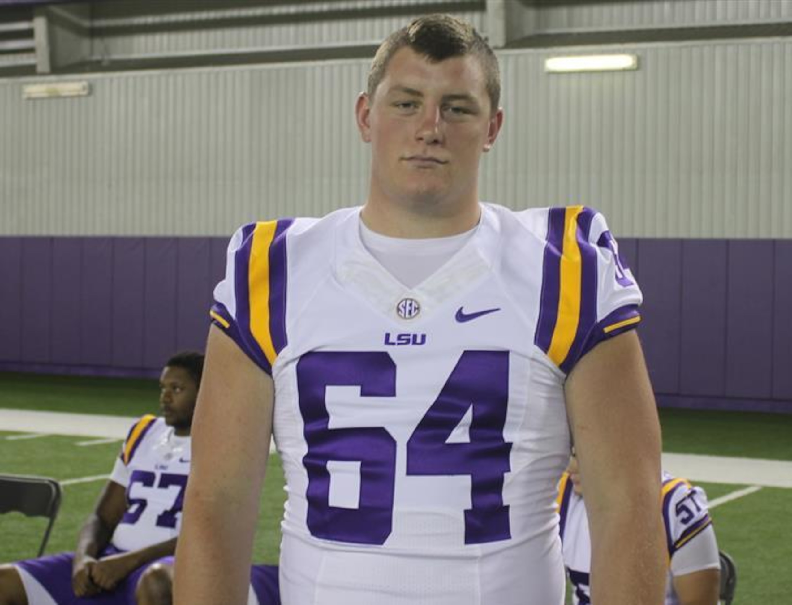 Clapp is the projected starter at center.