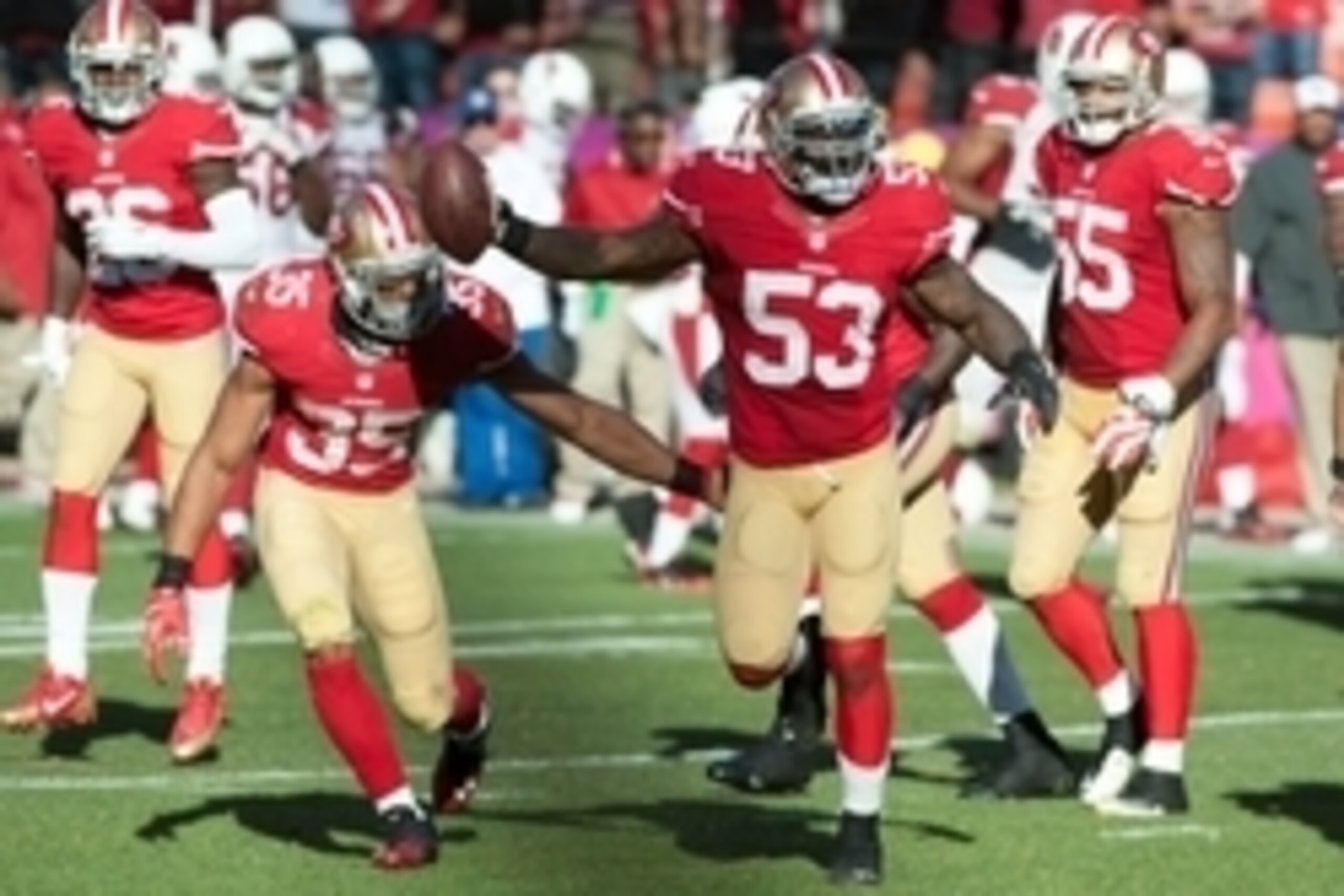 Players such as safety Eric Reid (left) and linebacker NaVorro Bowman (right) will look to make a serious impact for the 49ers in 2015.