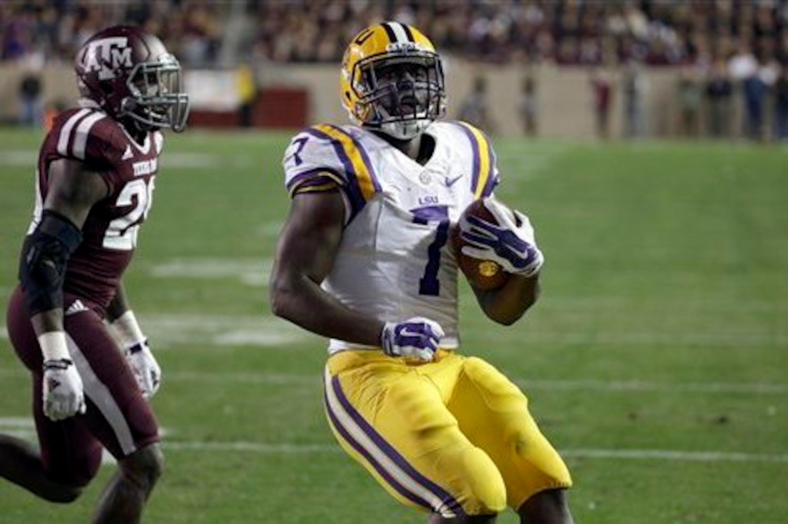 LSU's Leonard Fournette is already one of college football's top tailbacks. LSU's Leonard Fournette is already one of college football's top tailbacks.