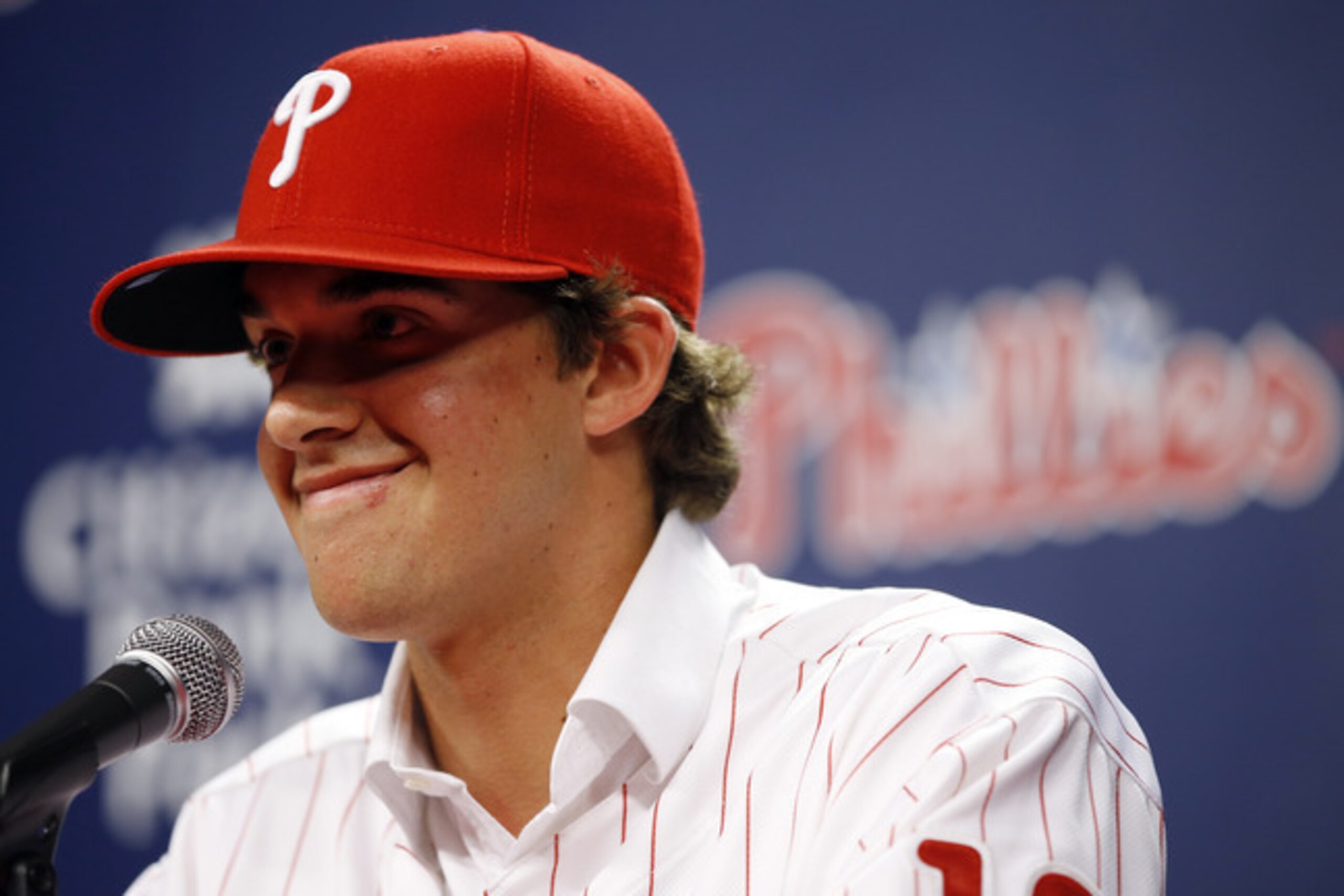 Aaron Nola is closing in on a major league debut.
