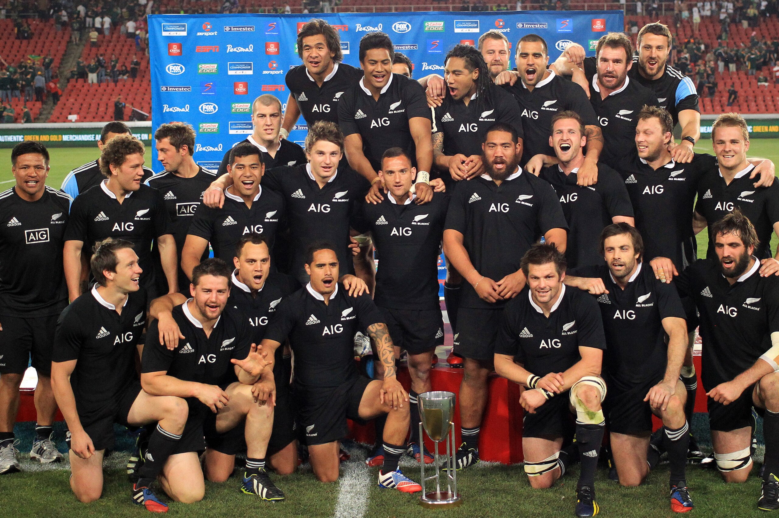 The All Blacks claimed last year's Rugby Championship The All Blacks claimed last year's Rugby Championship