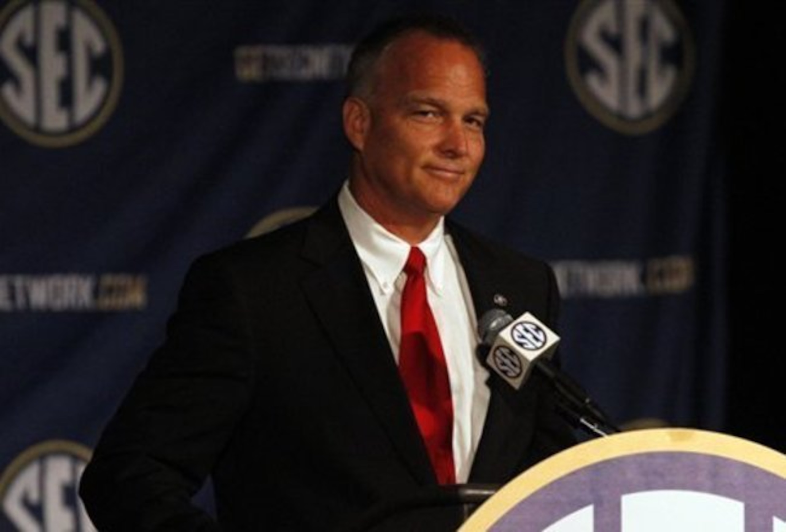 Georgia head coach Mark Richt