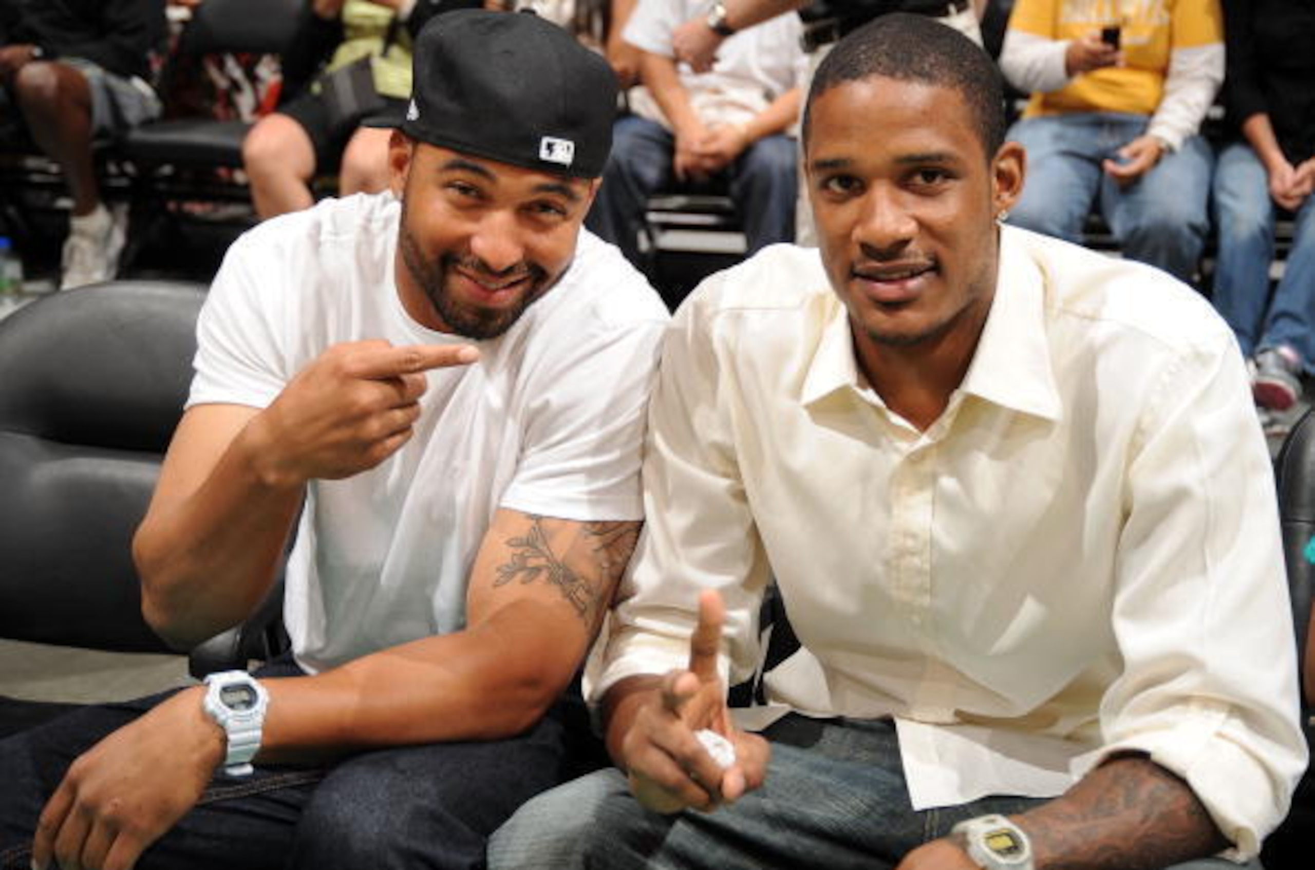 Matt Kemp (left) & Trevor Ariza (right) Matt Kemp (left) & Trevor Ariza (right)