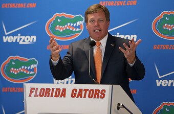 Florida head coach Jim McElwain