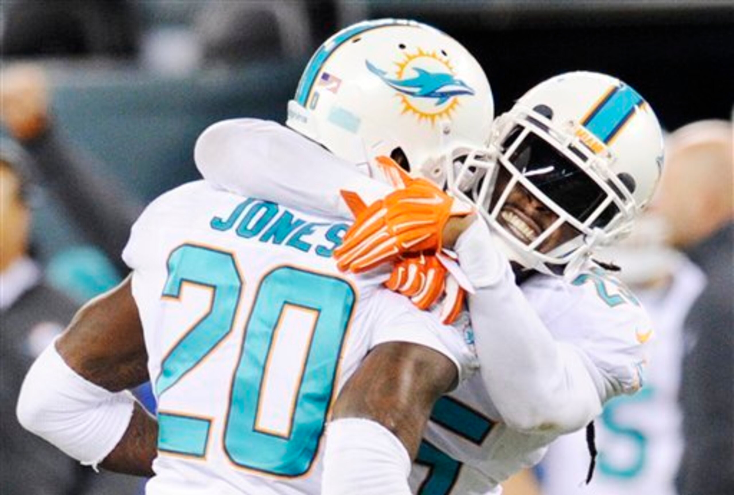 Reshad Jones (left) and Louis Delmas (right) form a solid pair of starting safeties. Reshad Jones (left) and Louis Delmas (right) form a solid pair of starting safeties.