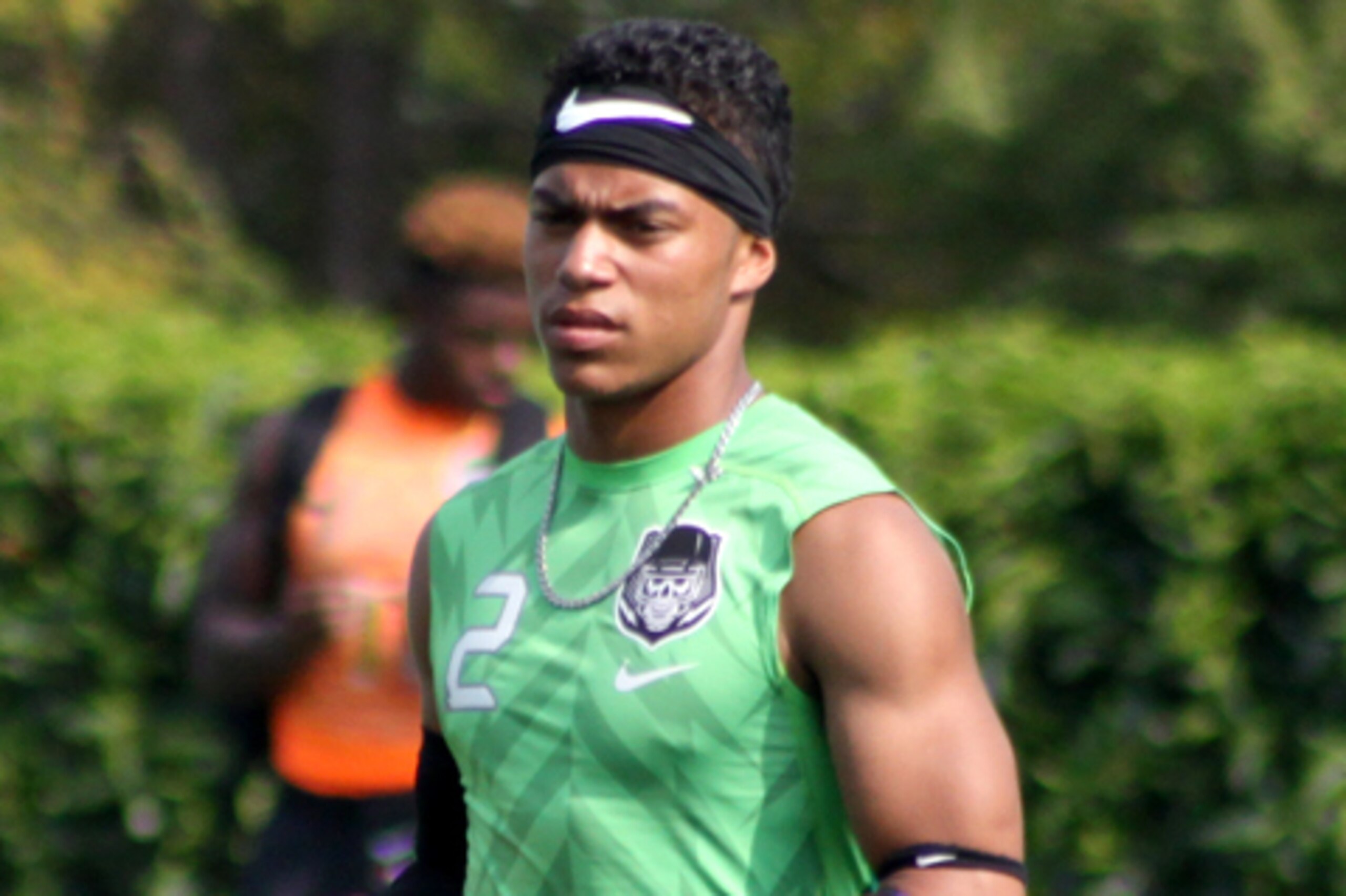 Wide receiver Trevon Sidney verbally committed to USC on Friday. He was one of six athletes to commit at The Opening. Wide receiver Trevon Sidney verbally committed to USC on Friday. He was one of six athletes to commit at The Opening.
