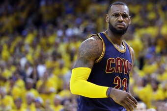 LeBron James has carried two relatively weak Cavalier teams to the NBA Finals.
