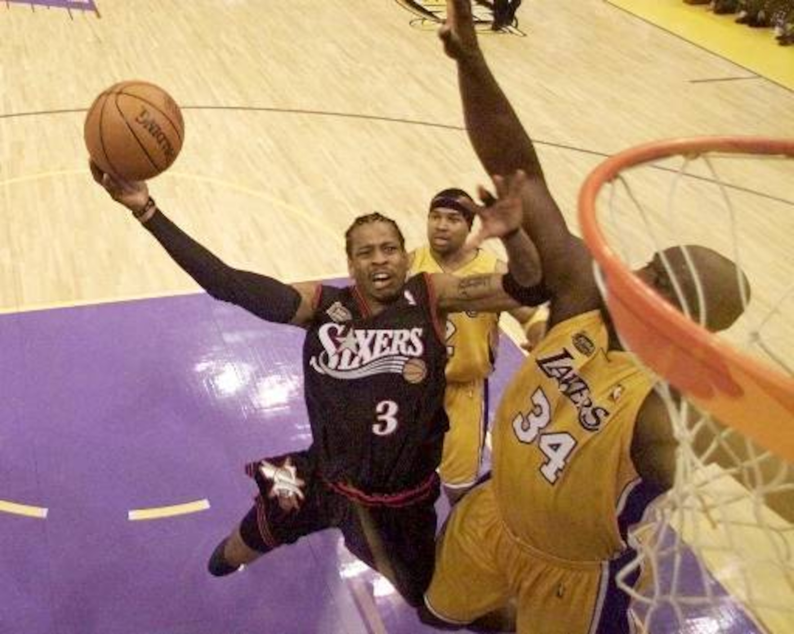 Thanks to Allen Iverson, Philadelphia made a surprise trip to the 2001 NBA Finals.