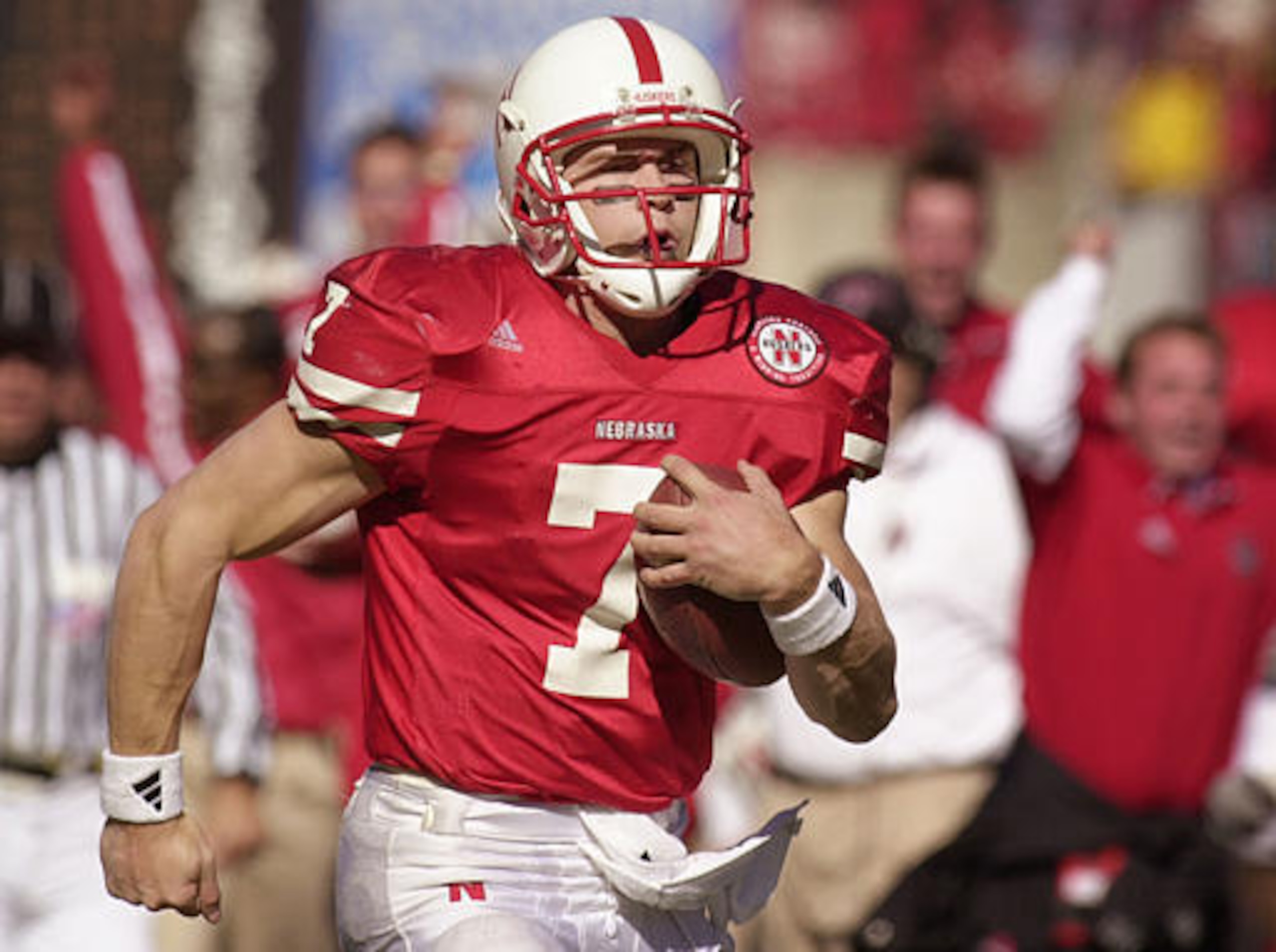 Eric Crouch won a Heisman in 2001 and carried Nebraska further than anyone expected.