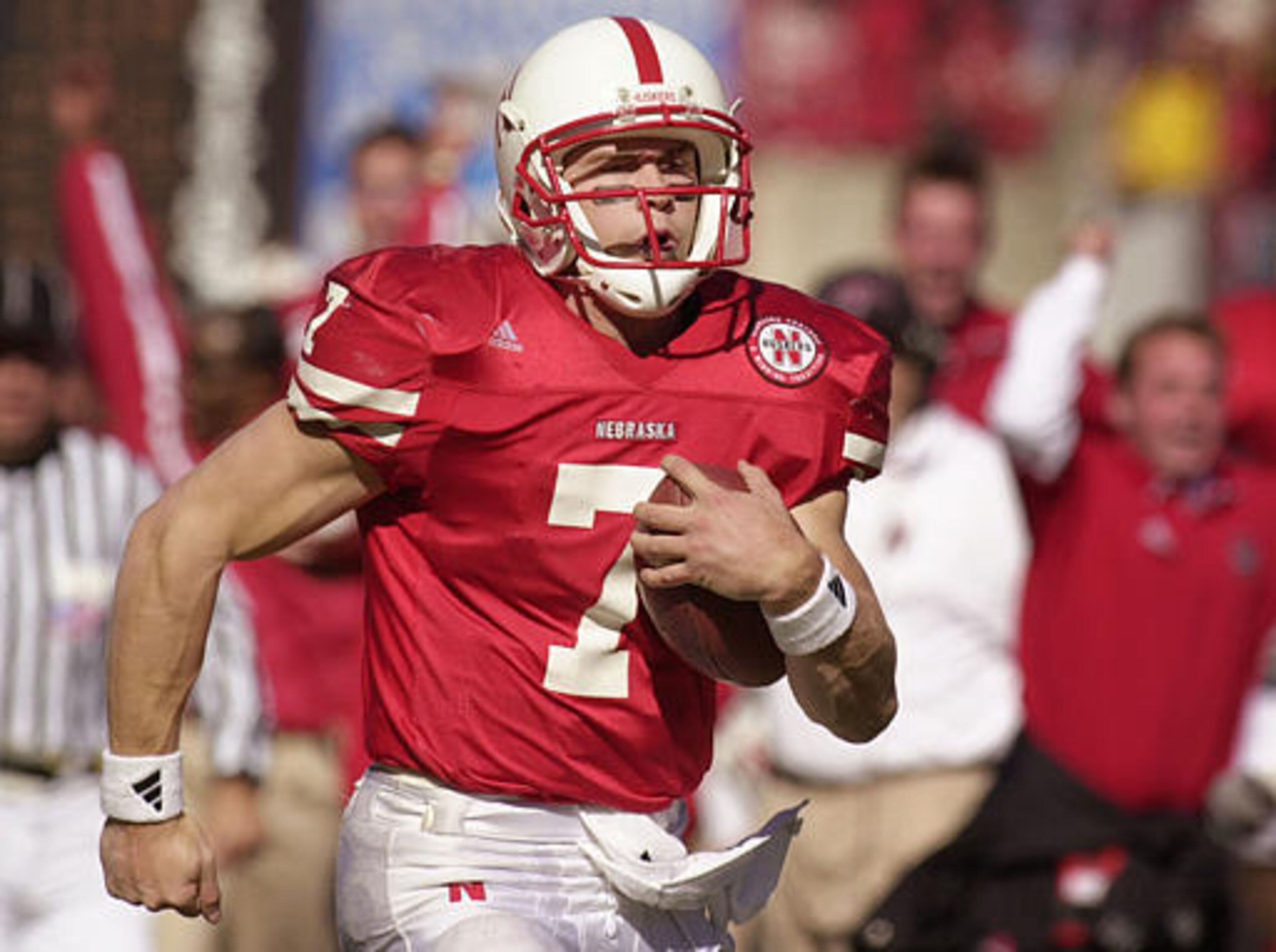 Eric Crouch won a Heisman in 2001 and carried Nebraska further than anyone expected.