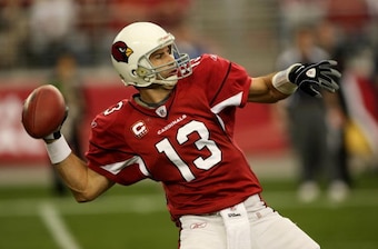 Kurt Warner and the Cardinals made a shocking Super Bowl appearance in 2008.