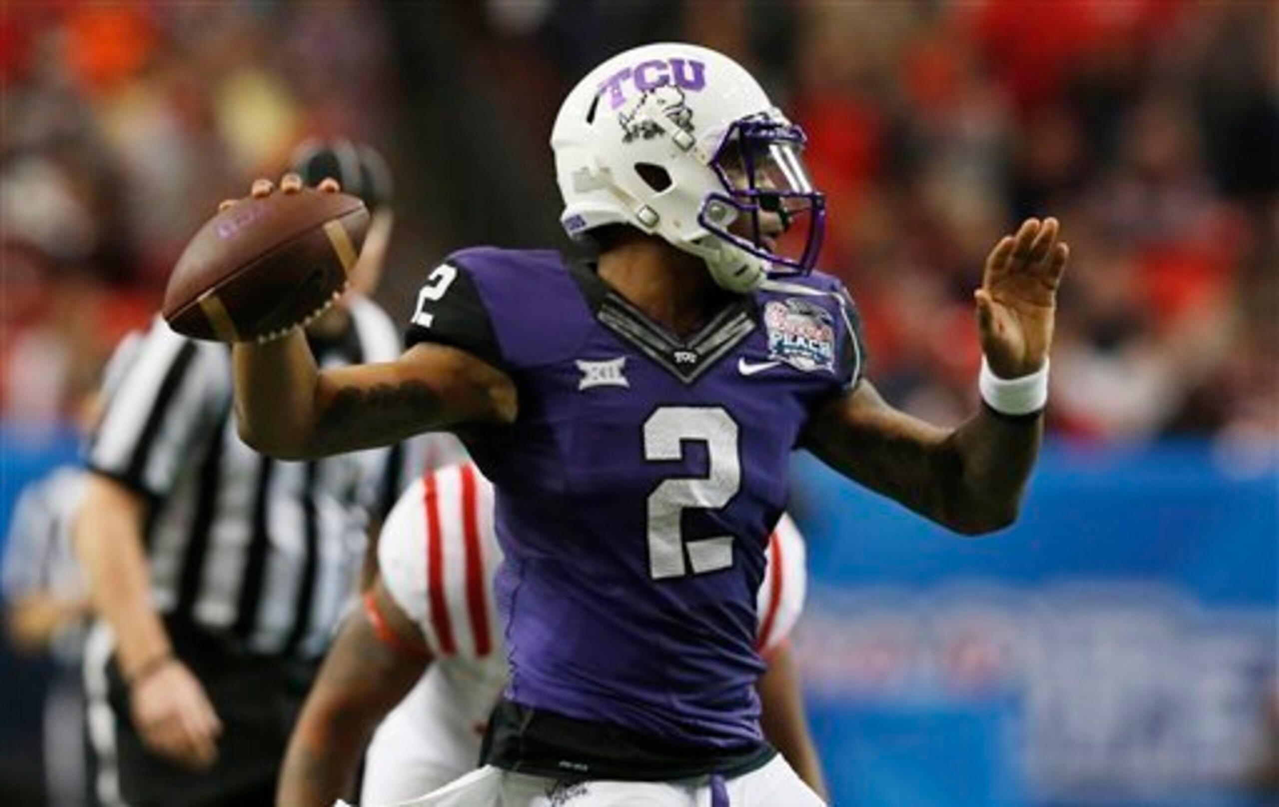 Trevone Boykin and TCU will build for a season-ending showdown against Baylor. Trevone Boykin and TCU will build for a season-ending showdown against Baylor.