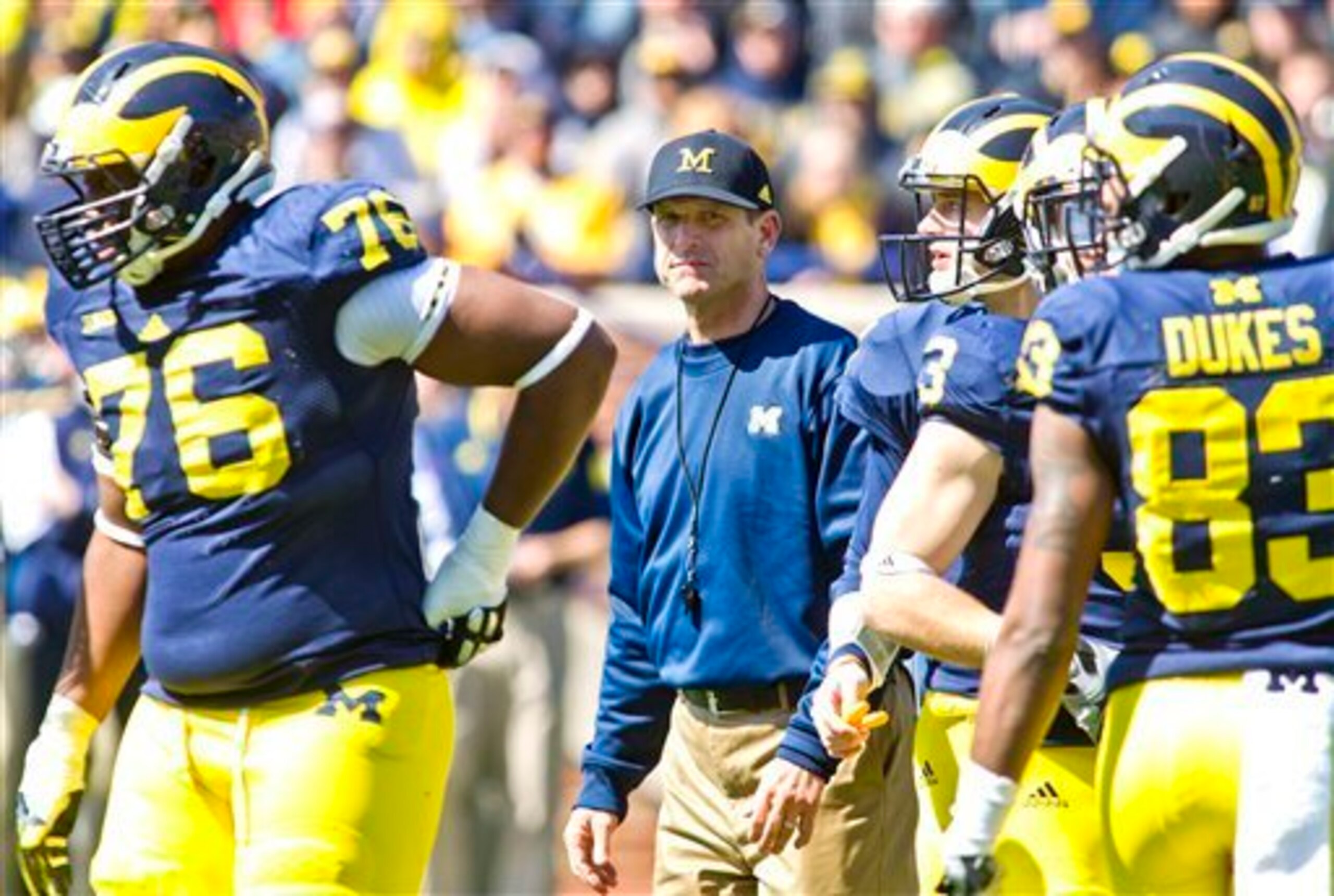 HC Jim Harbaugh HC Jim Harbaugh