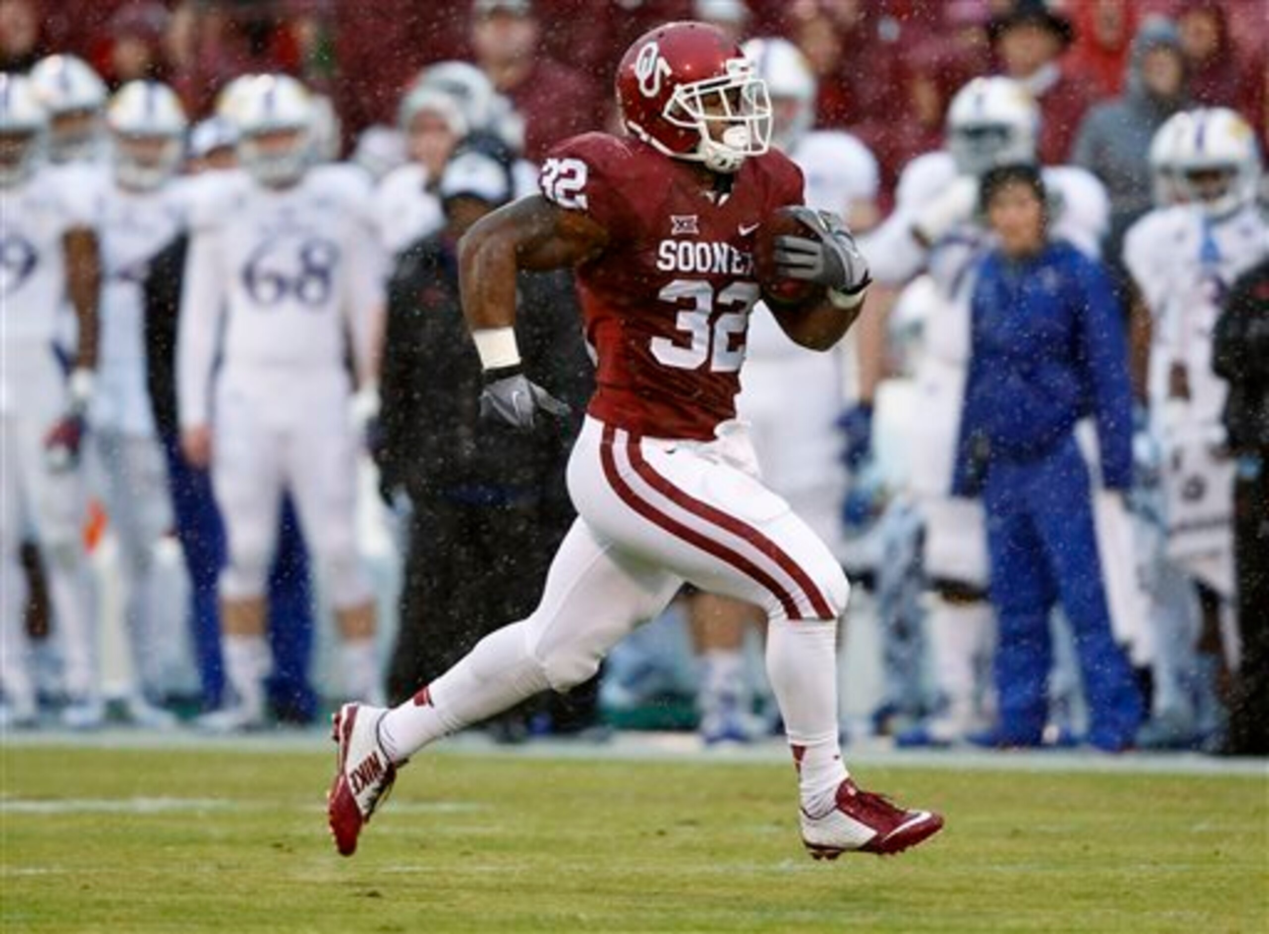 Oklahoma RB Samaje Perine Oklahoma RB Samaje Perine