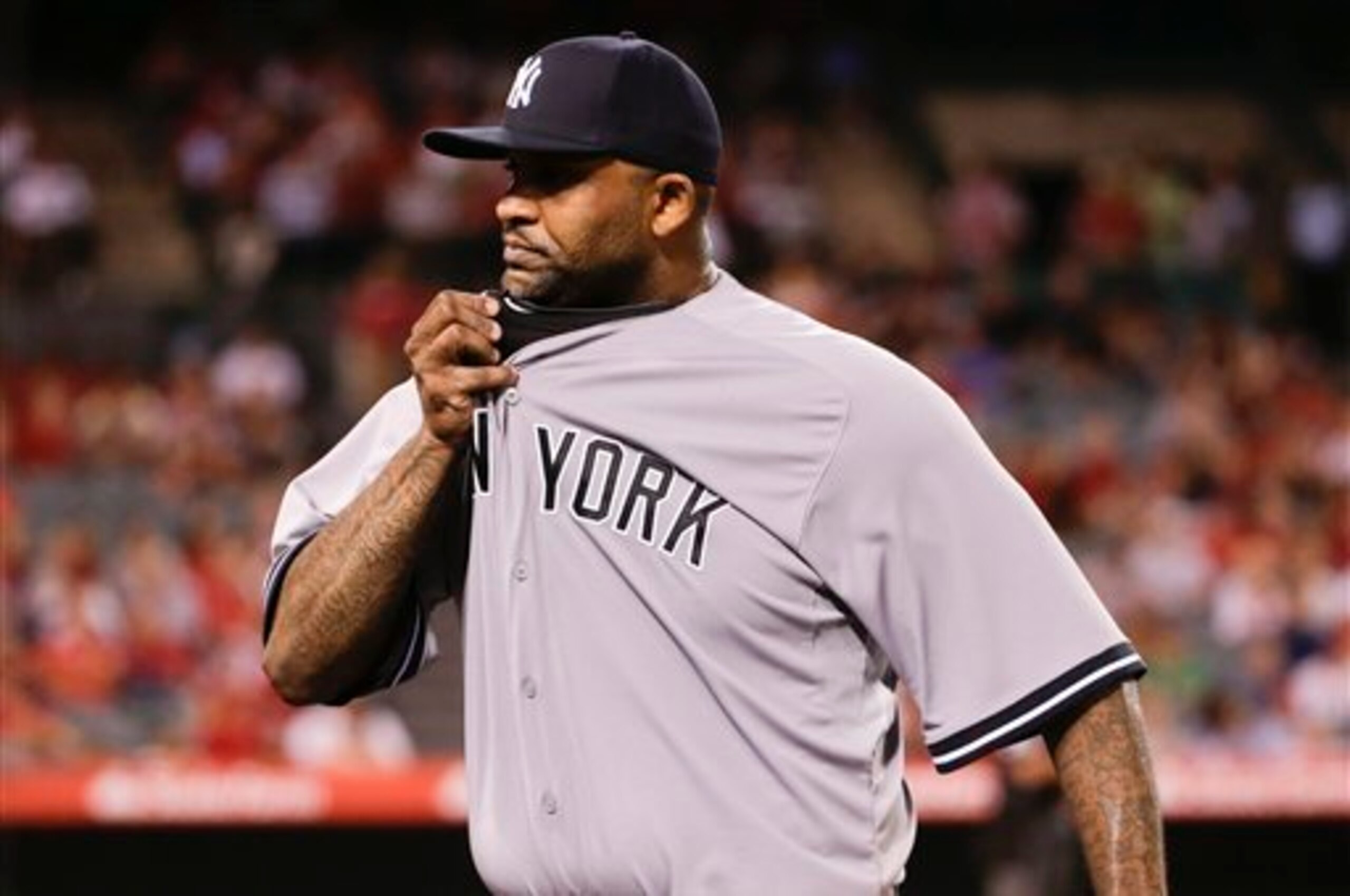 CC Sabathia must be replaced in the Yankees rotation. CC Sabathia must be replaced in the Yankees rotation.