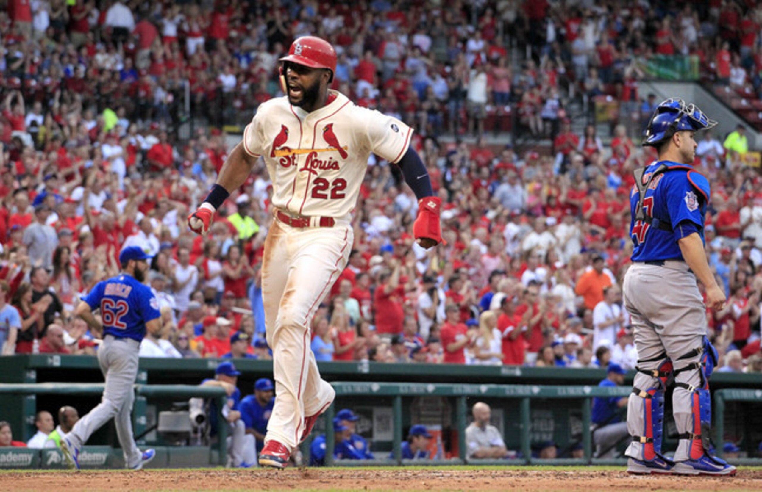 With injury concerns to Matt Adams and Matt Holiday, Jason Heyward must get hot for the Cardinals. With injury concerns to Matt Adams and Matt Holiday, Jason Heyward must get hot for the Cardinals.