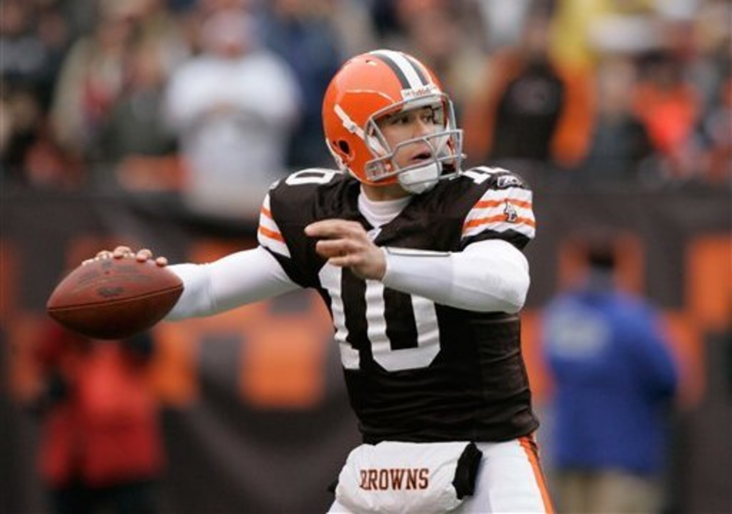 Baltimore was a pick away from draftin Brady Quinn in 2007.