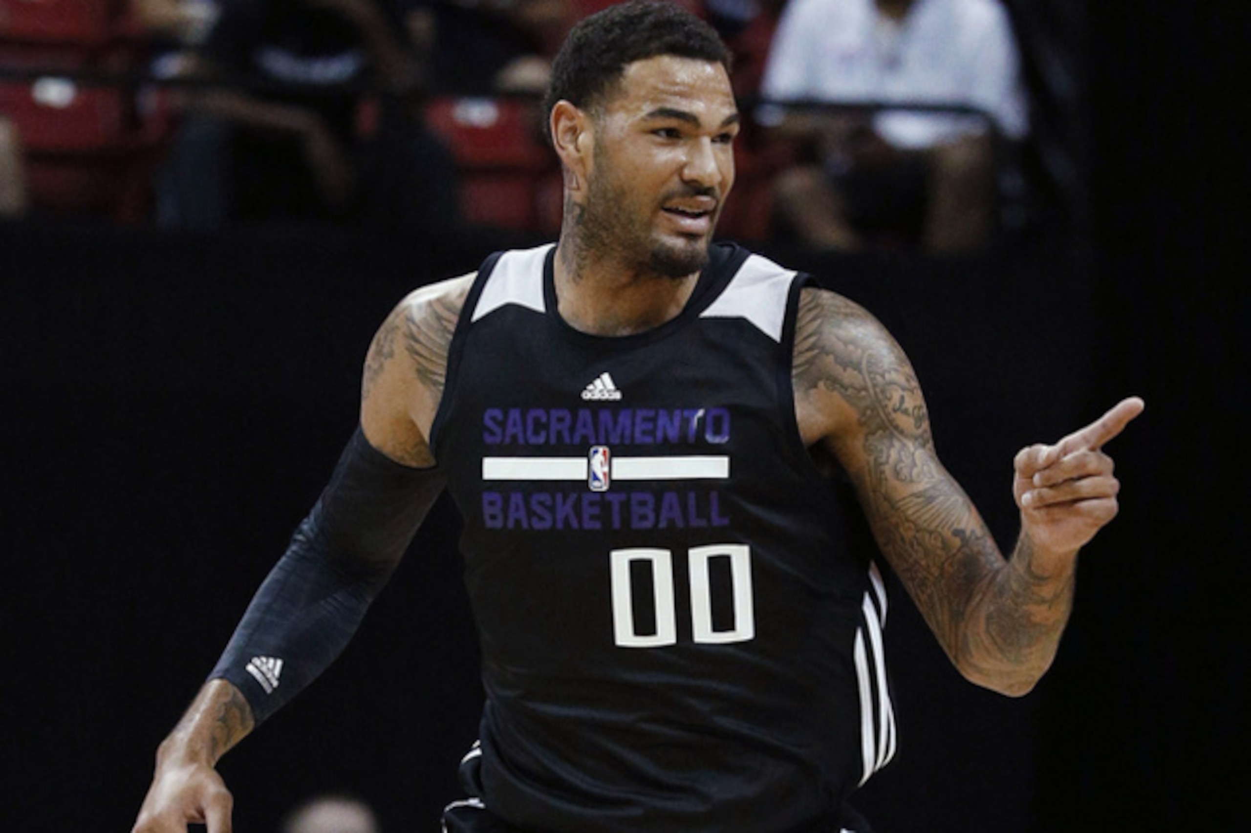 Willie Cauley-Stein and the Kings never gave up vs. the Heat on Friday.