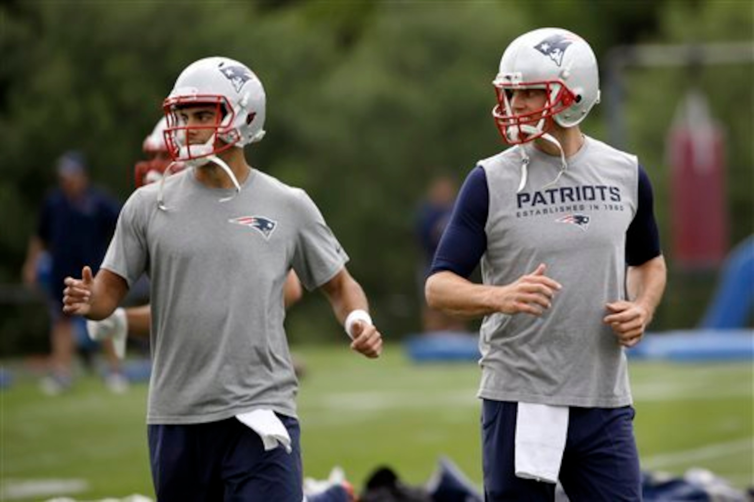 How will Tom Brady's potential suspension affect the QB reps?