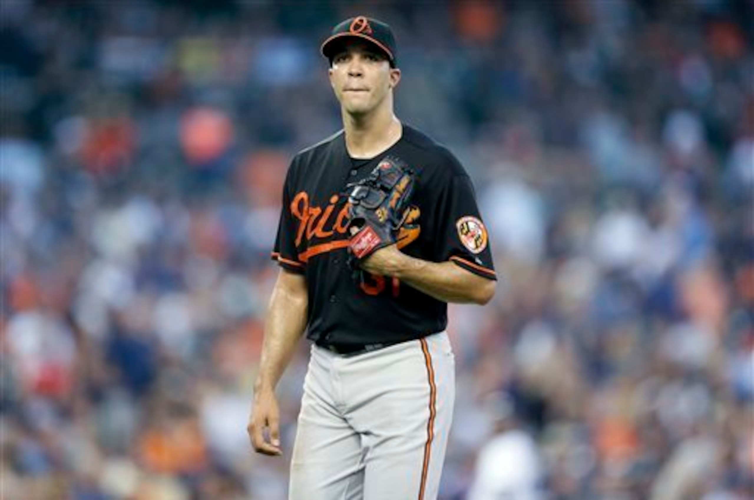 The O's must be in the market for a dependable starter to pair with Ubaldo Jimenez and Wei-Yin Chen.