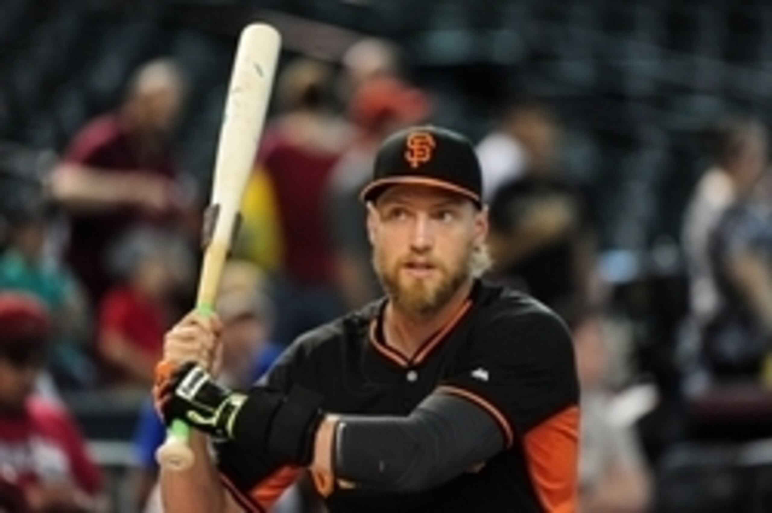 Hunter Pence and the Giants outfield could use a versatile player.
