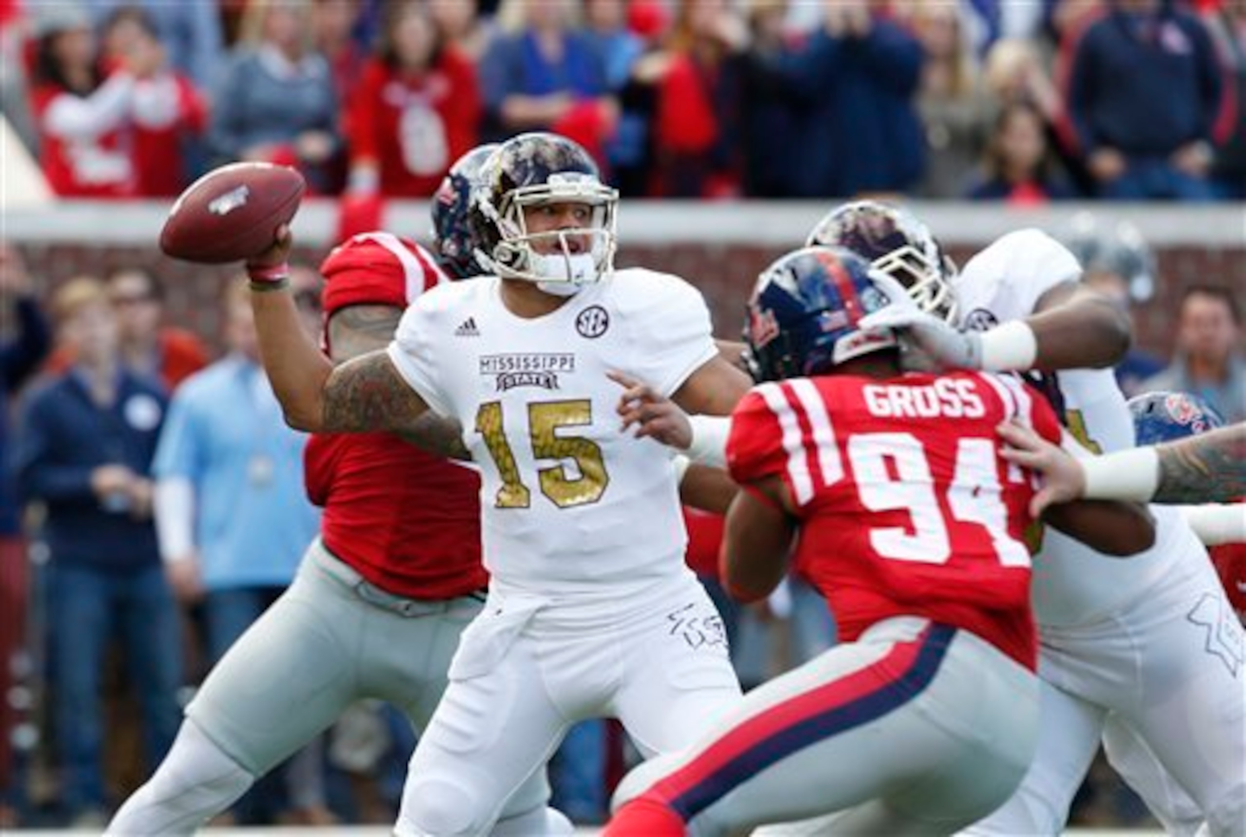 Dak Prescott played a huge role in Mississippi State's success last fall. Dak Prescott played a huge role in Mississippi State's success last fall.
