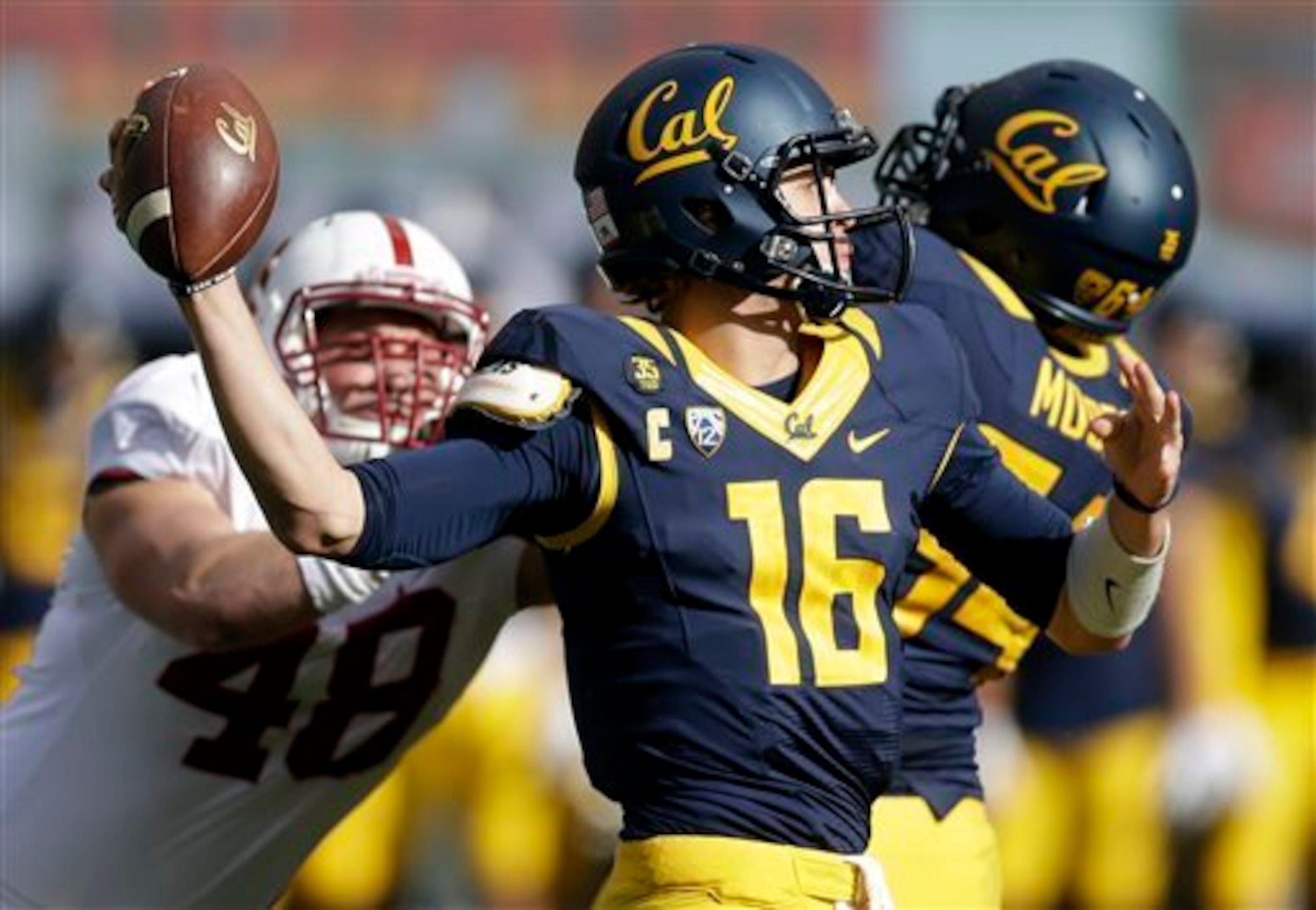 Jared Goff has thrived in Cal's Air Raid offense. Jared Goff has thrived in Cal's Air Raid offense.