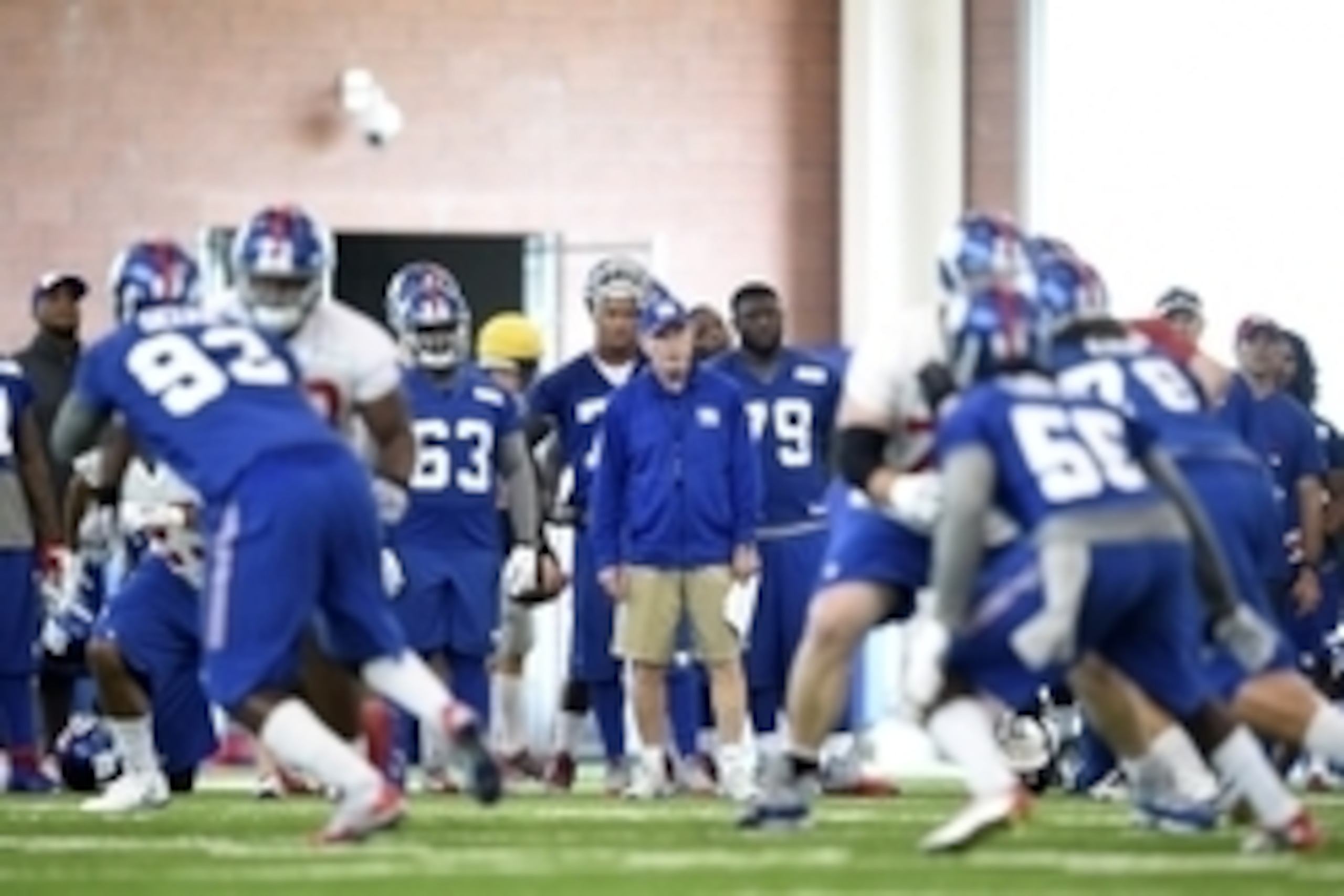 New York Giants head coach Tom Coughlin needs to find some answers.