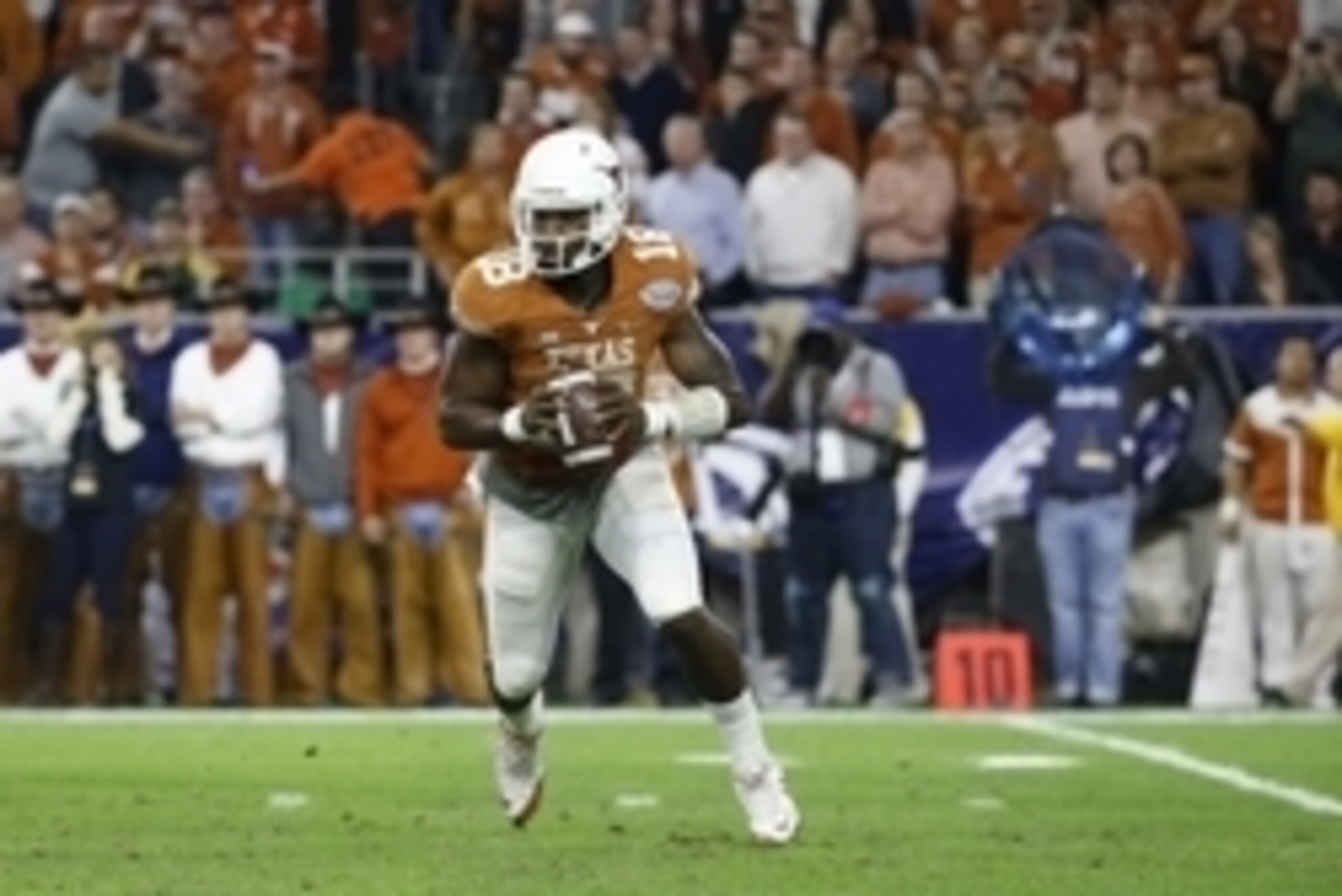 Tyrone Swoopes headlines one of Texas' most important position battle this fall.