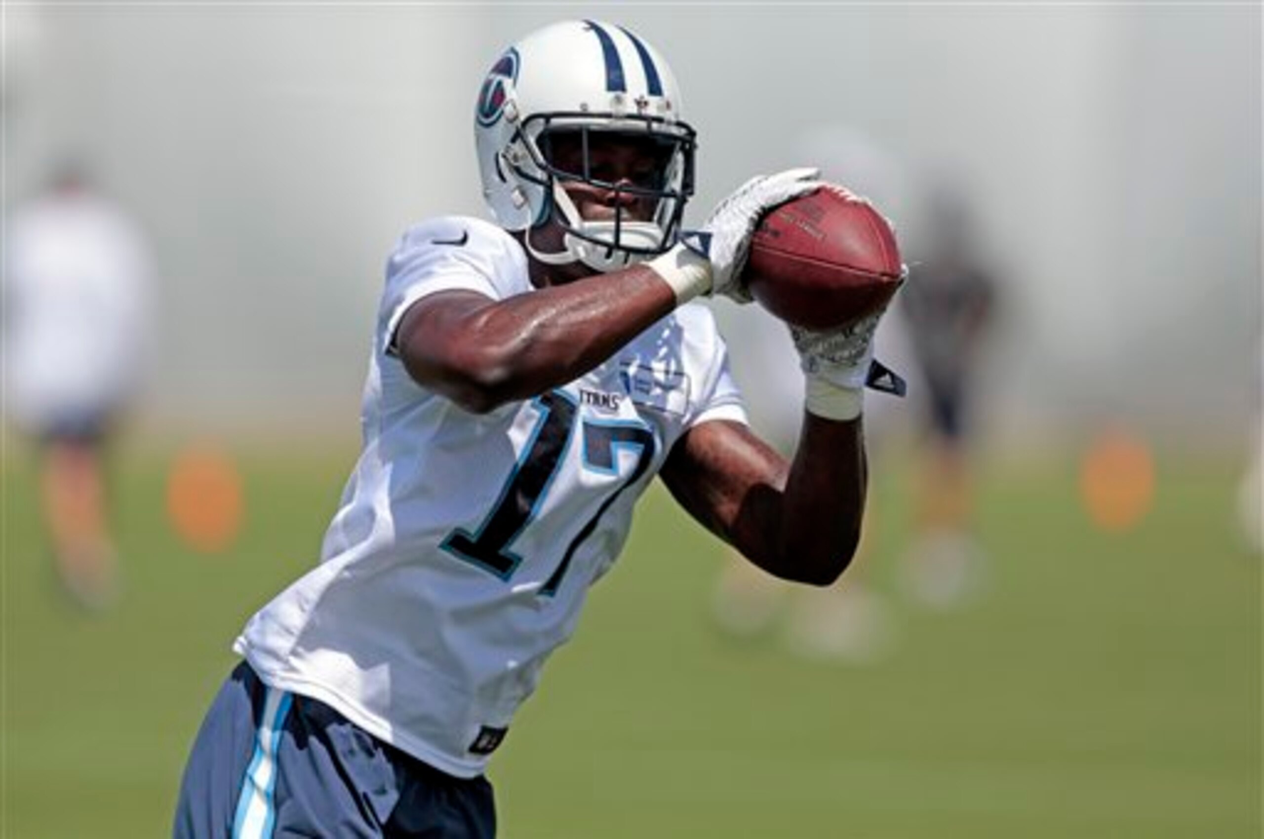 Dorial Green-Beckham is among the wide receivers competing to start for the Tennessee Titans this summer. Dorial Green-Beckham is among the wide receivers competing to start for the Tennessee Titans this summer.