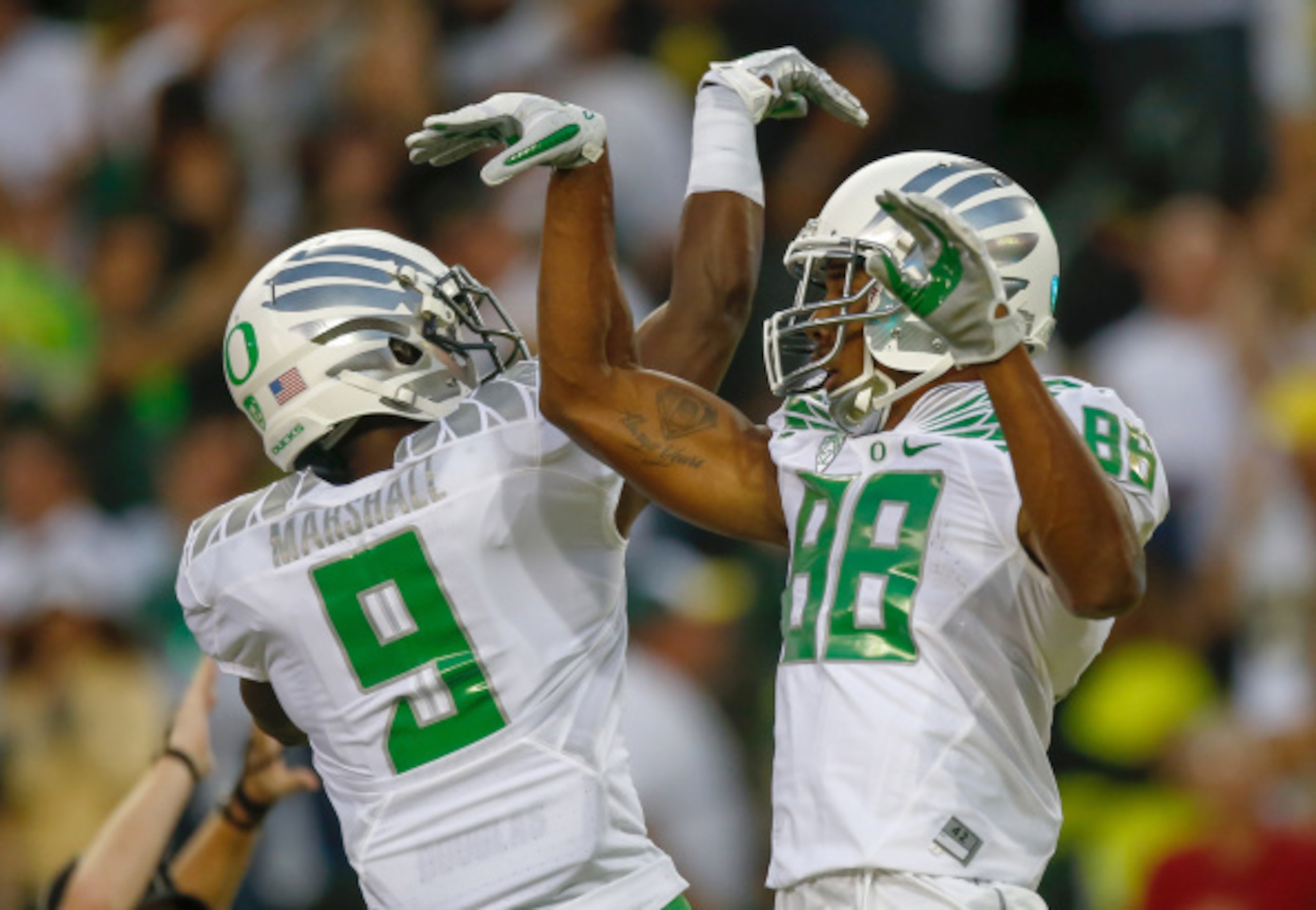 Byron Marshall (left) and Dwayne Stanford (right)